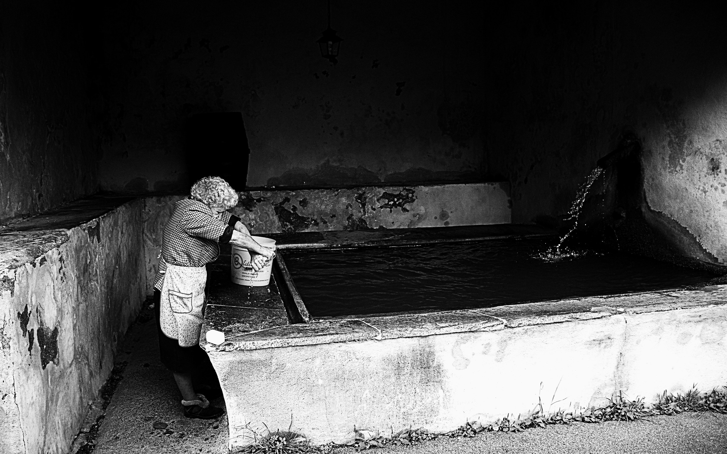 the last washerwoman