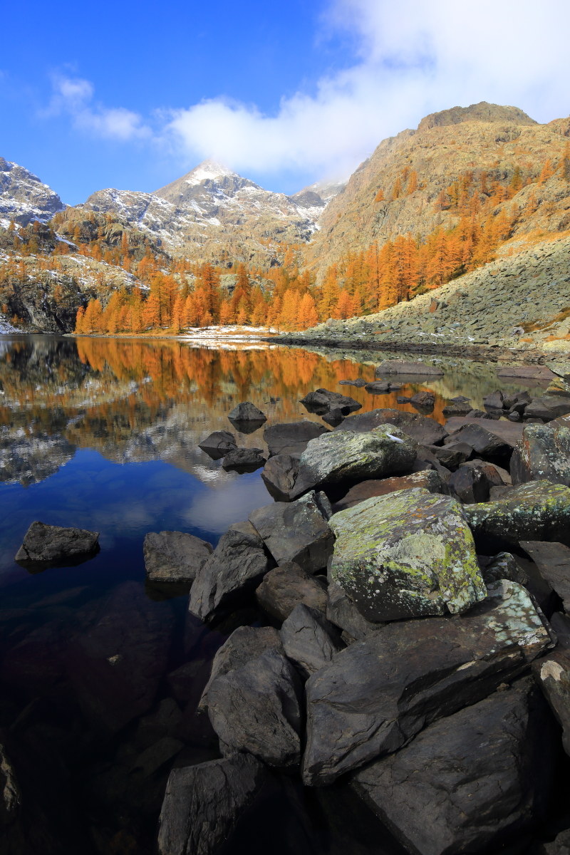 lago Cornuto al Parco Mont Avic