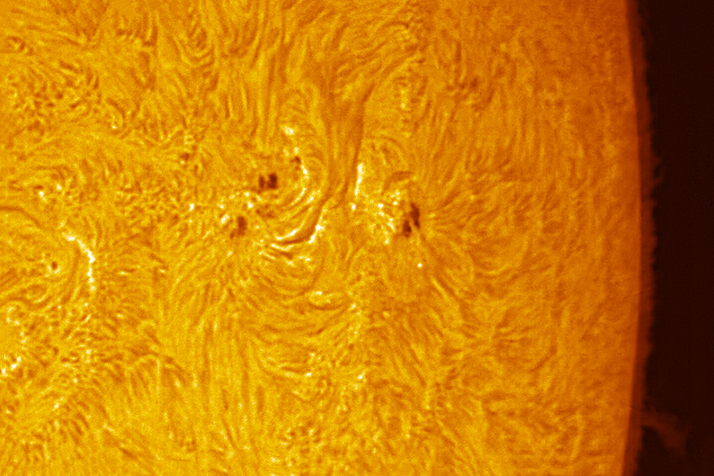 Sun - HAlpha - Macchie Solari