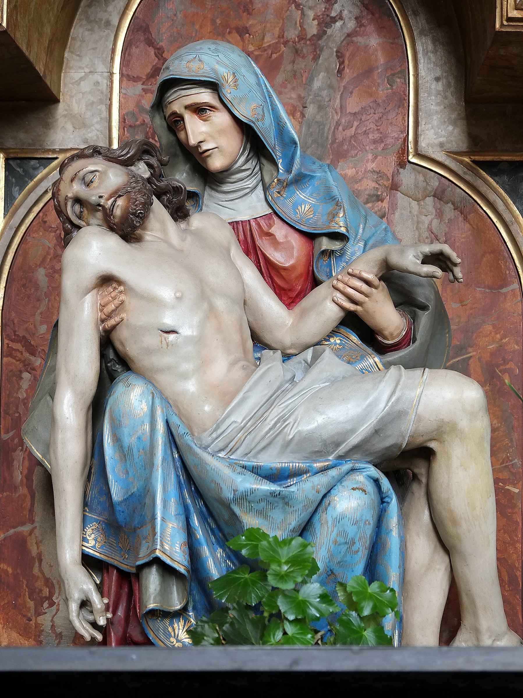 Pieta 'Gothic. Valdaora di Sotto Parish