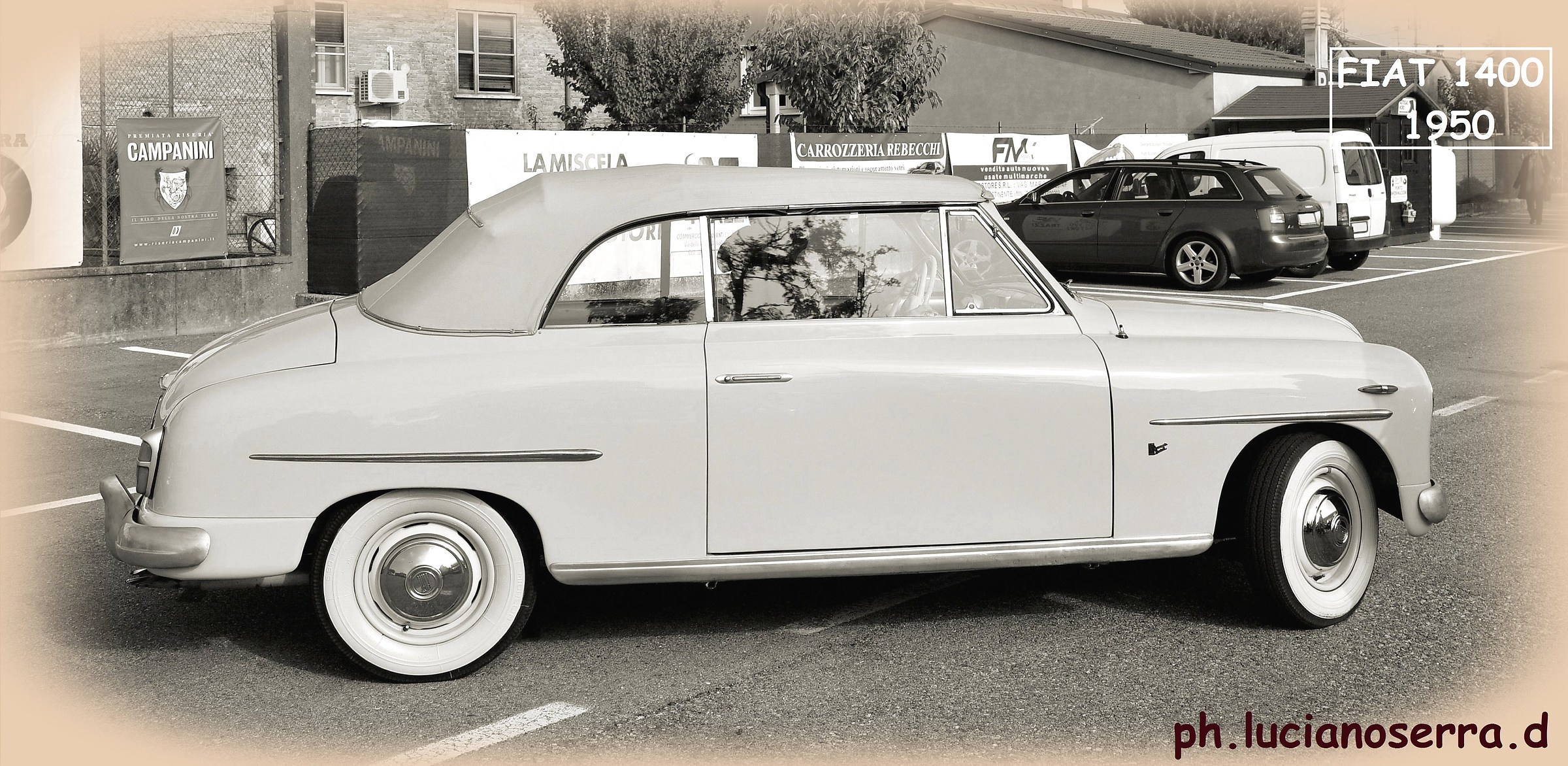 Fiat 1400 Convertibile - 1950