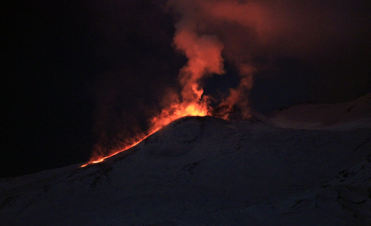 Mt Etna eruption [08/02/2012]