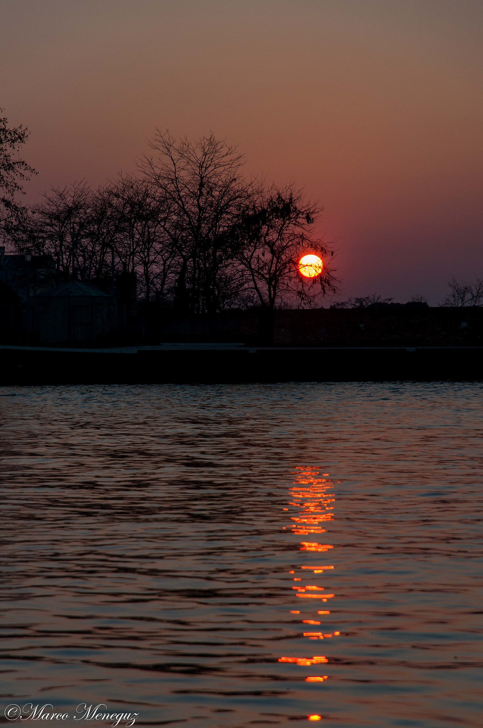 Tramonto tra Burano e Torcello