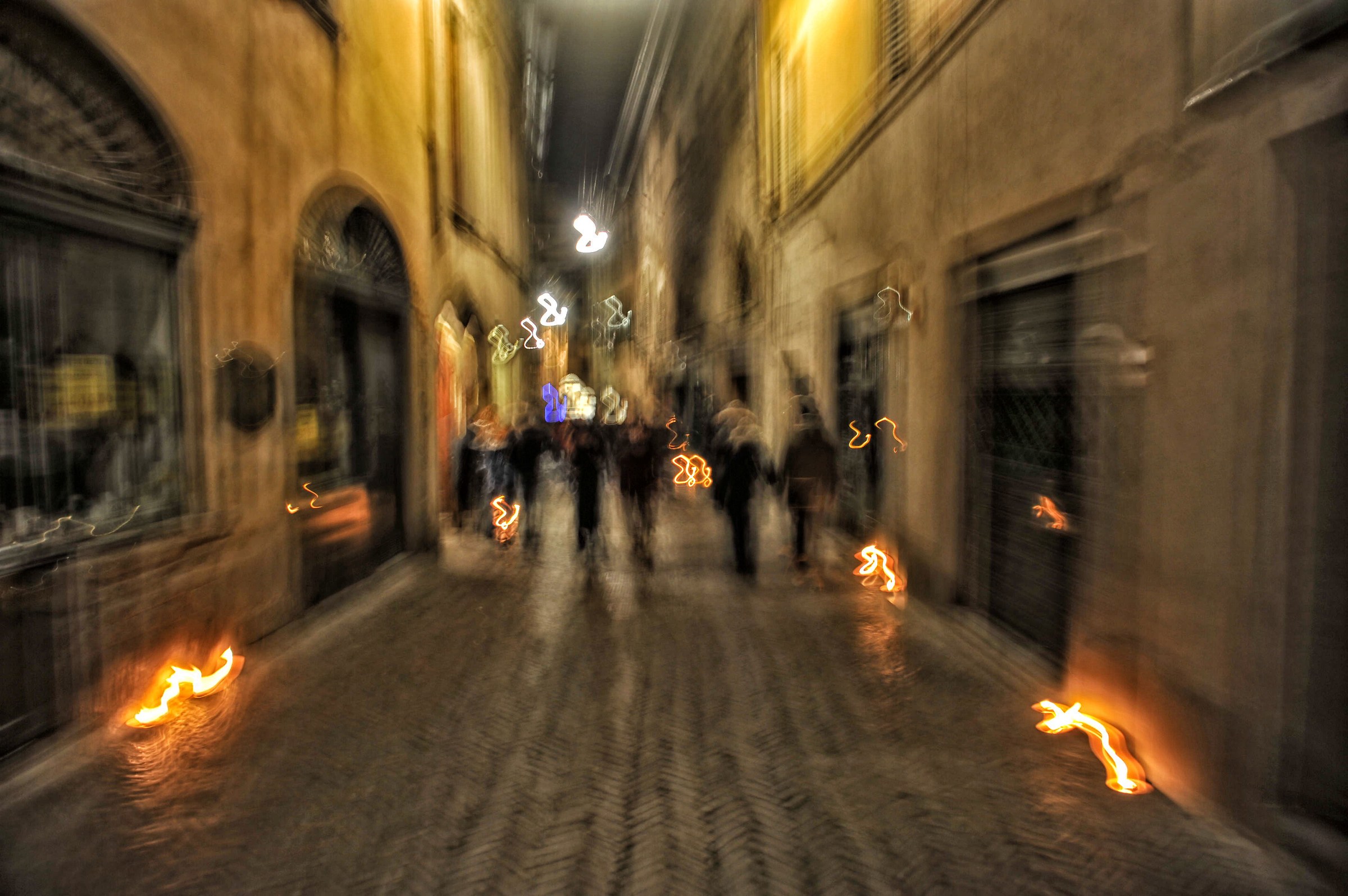 Città Alta ( Bergamo) una serata speciale.....