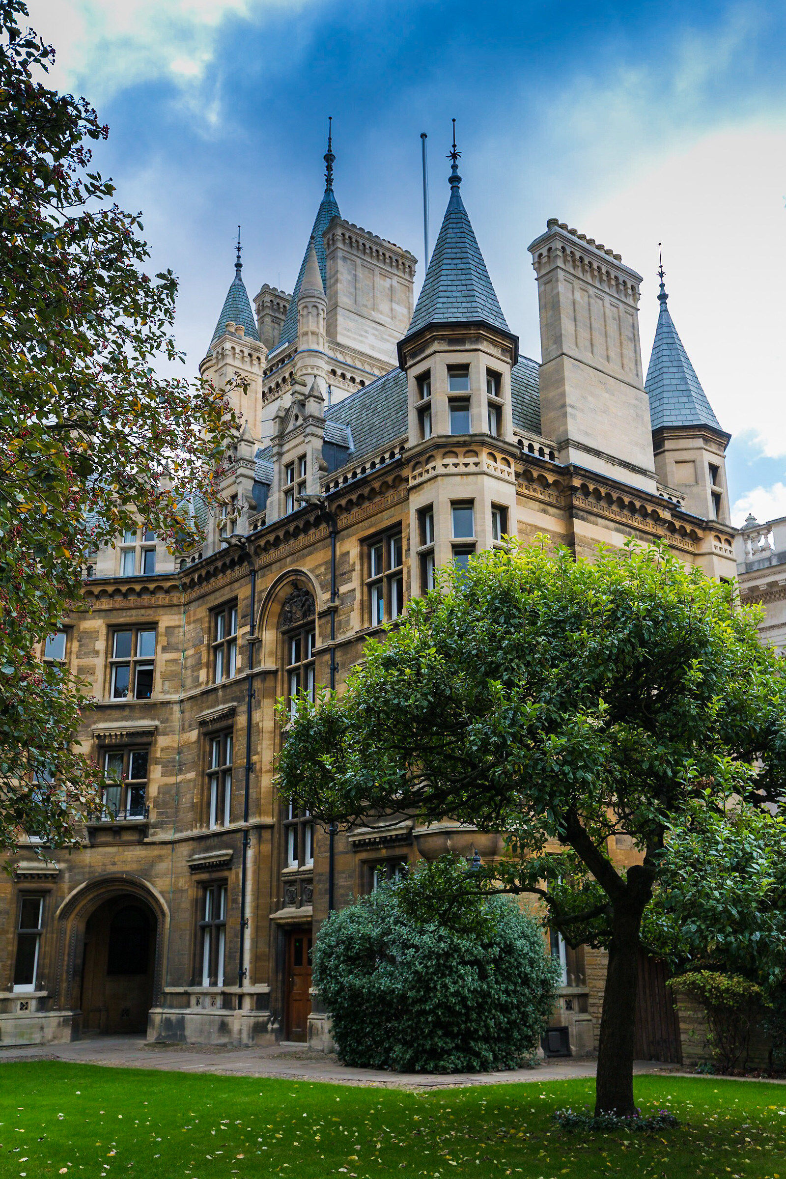 An October Day In Cambridge (england)