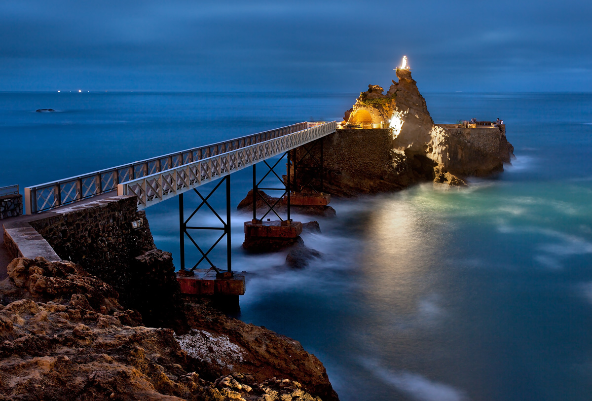 Biarritz scoglio della Vergine