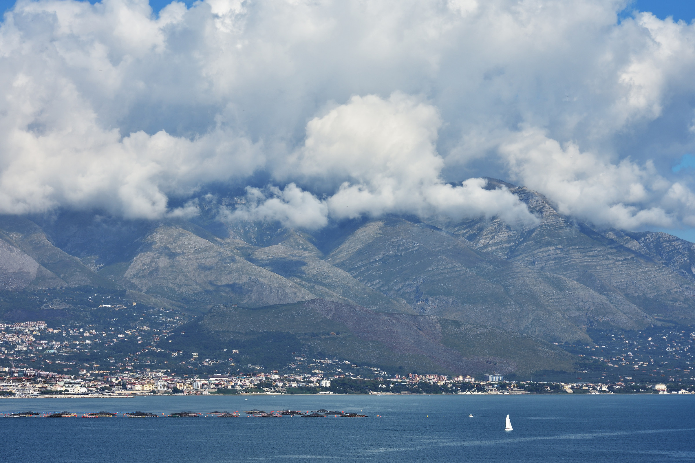 Mountains surrounding Gaeta and Formia