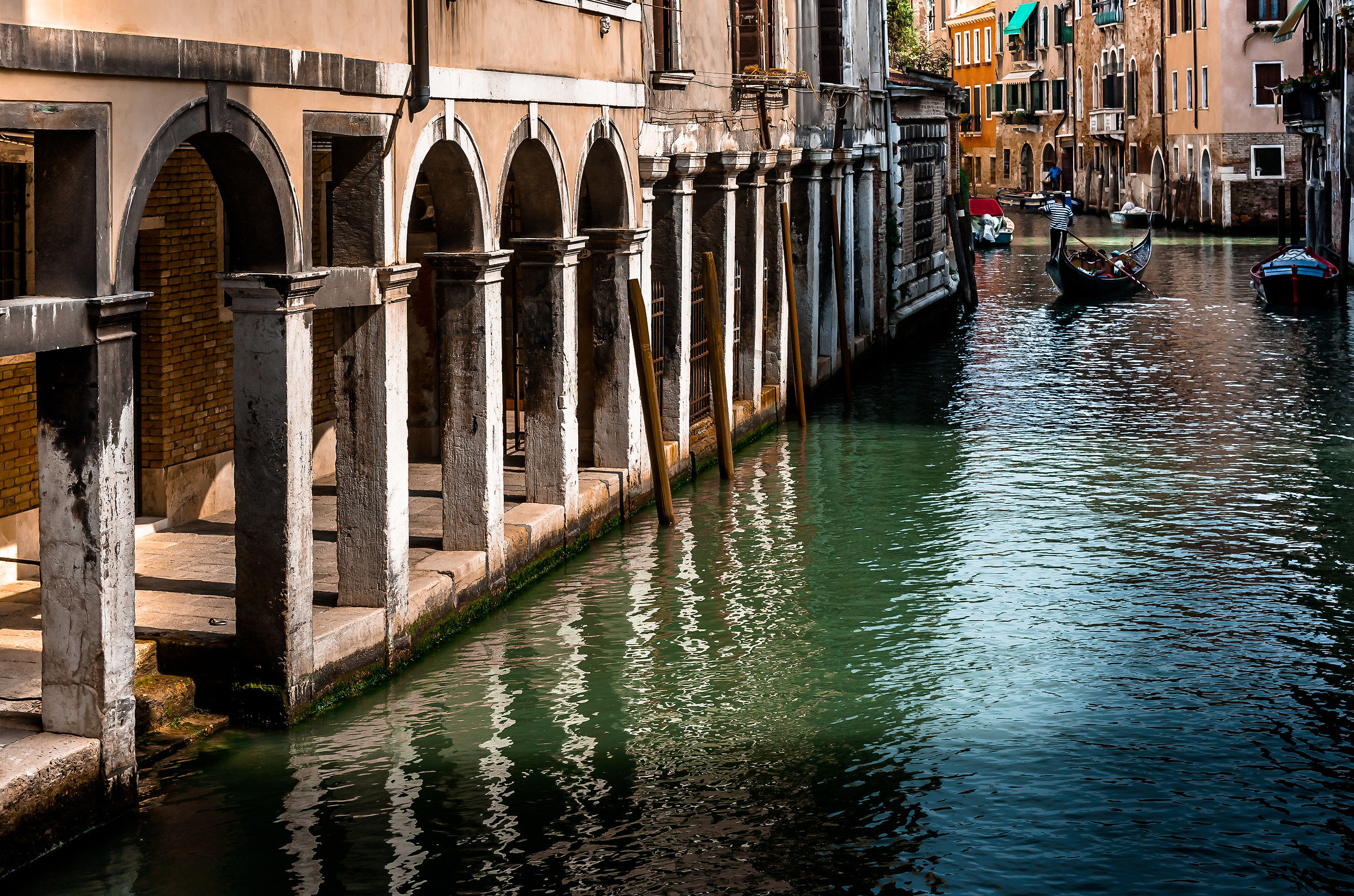 The water, the sun, the rocks ....