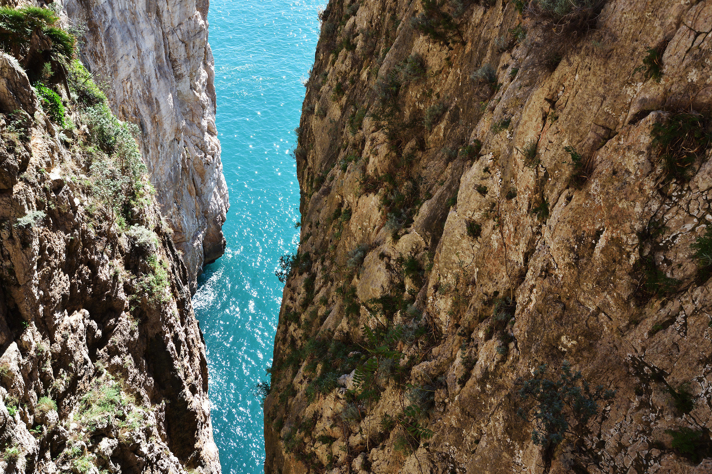 Scusate ma non riuscivo a scendere da lì!!..