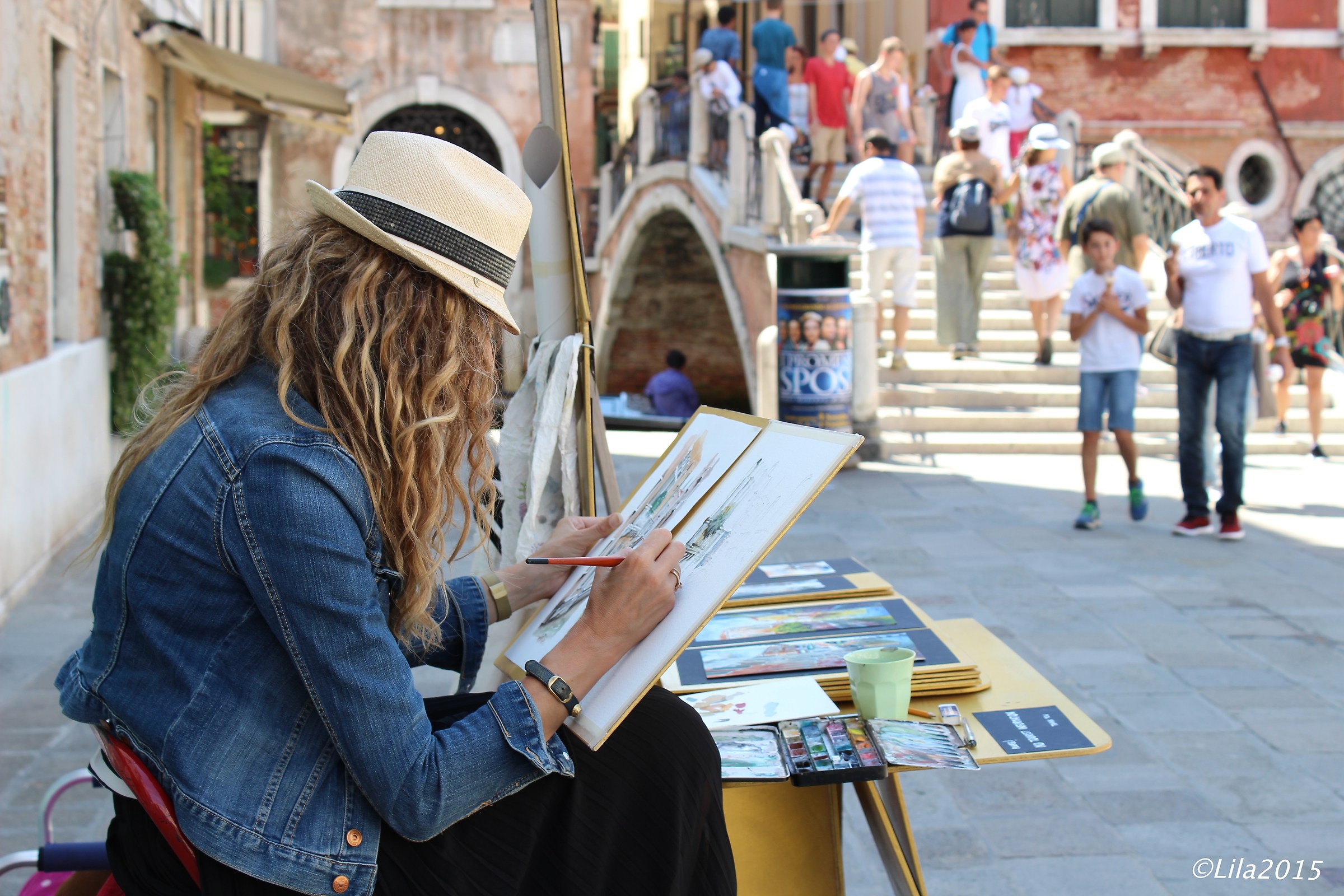 Drawing in Venice... a colori