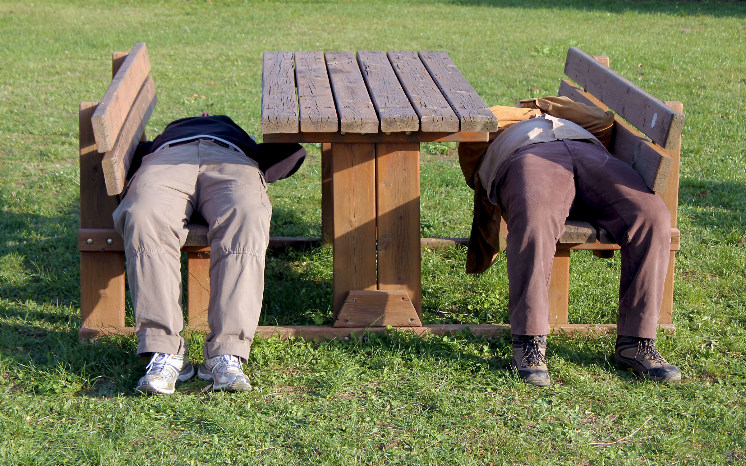 The time of the autumn siesta ...