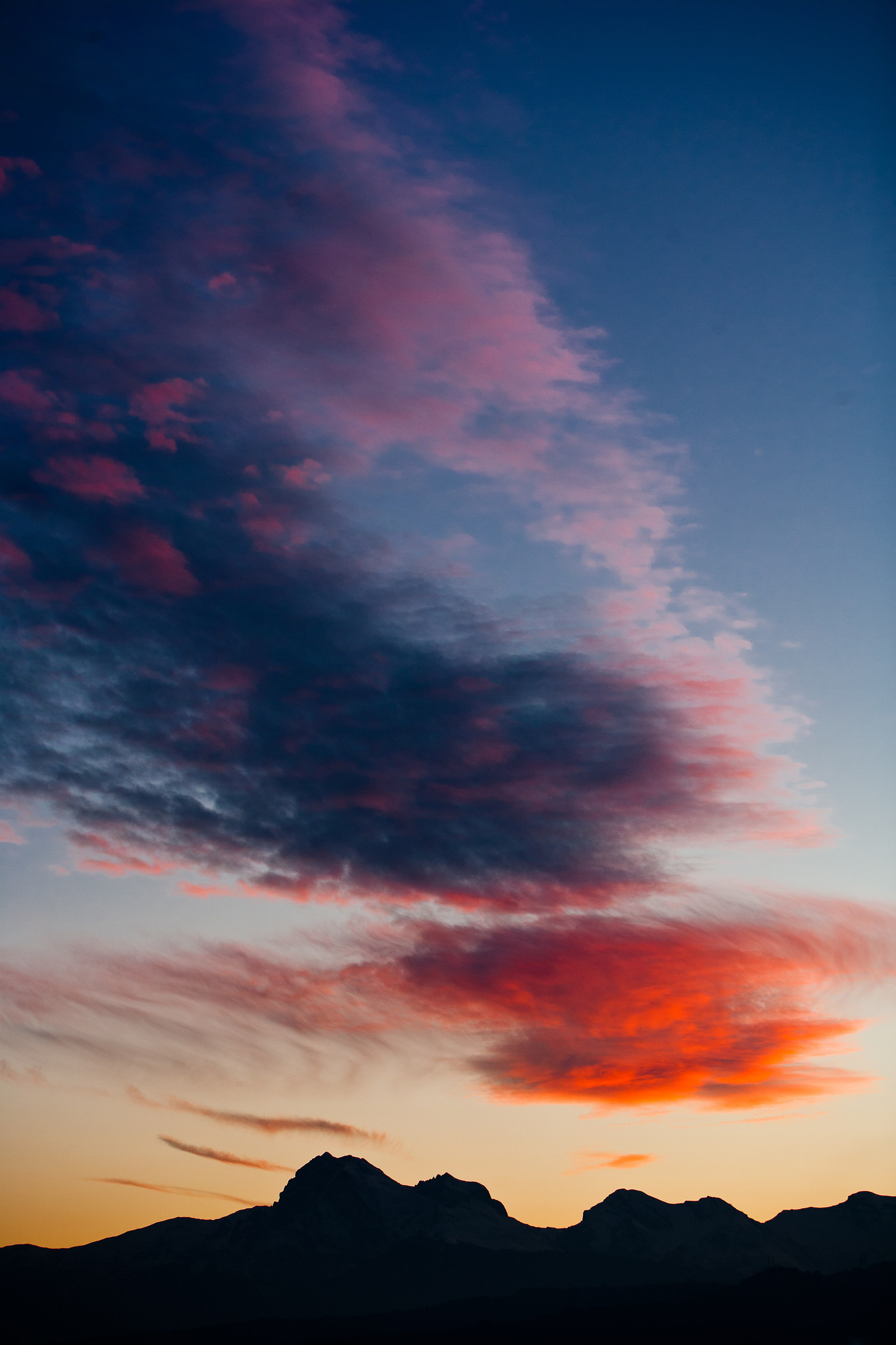 Sunset on Gran Sasso