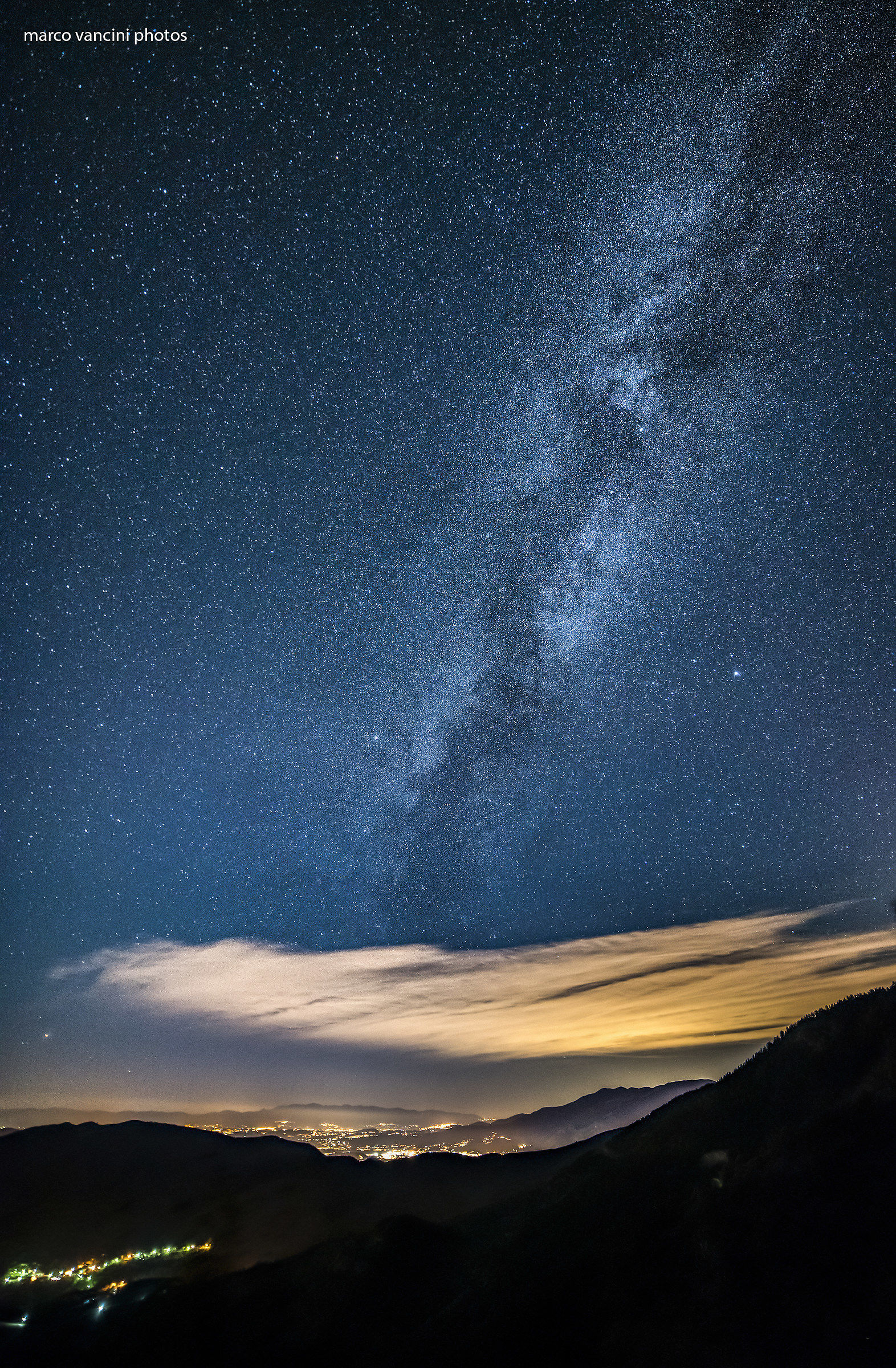 La via lattea di ottobre