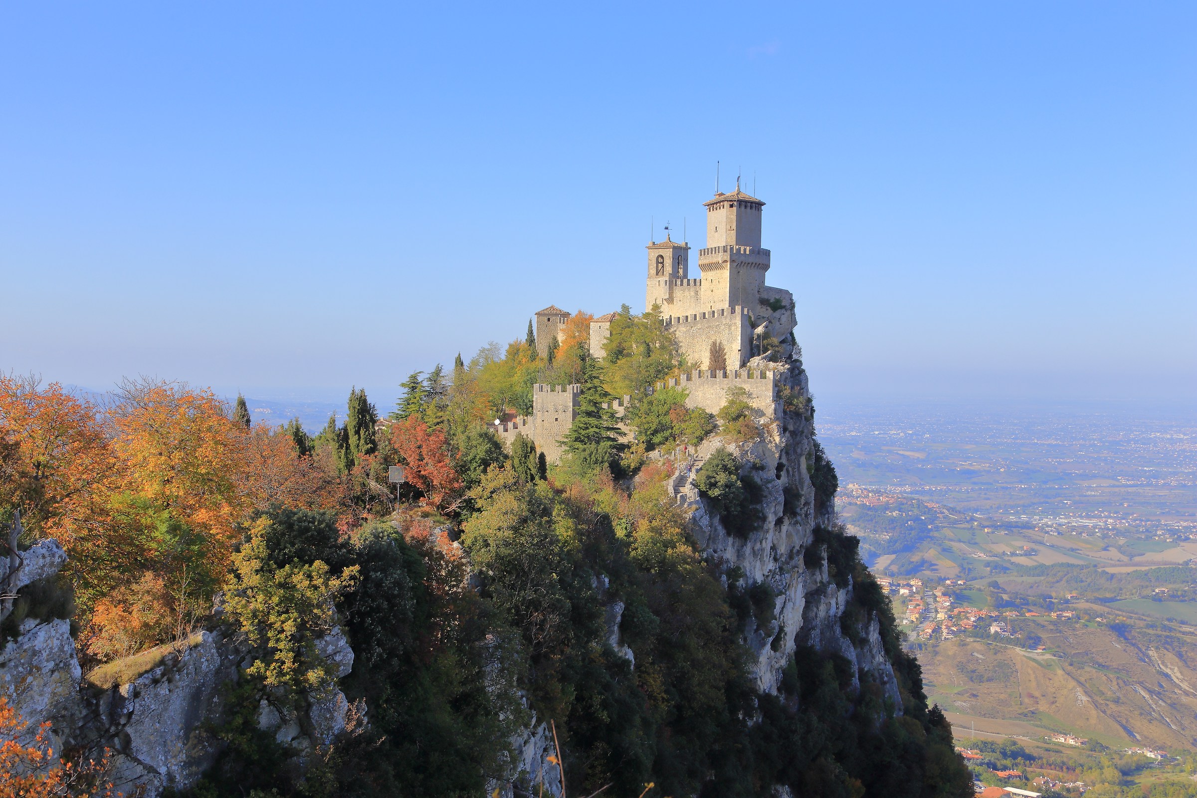 The second tower in the fall!