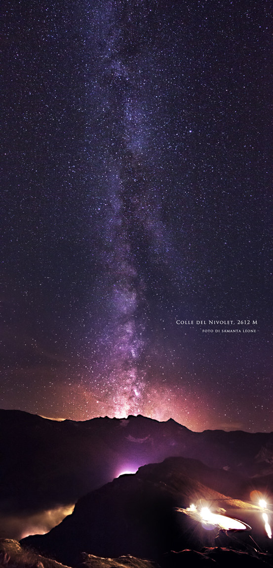 via lattea colle del nivolet