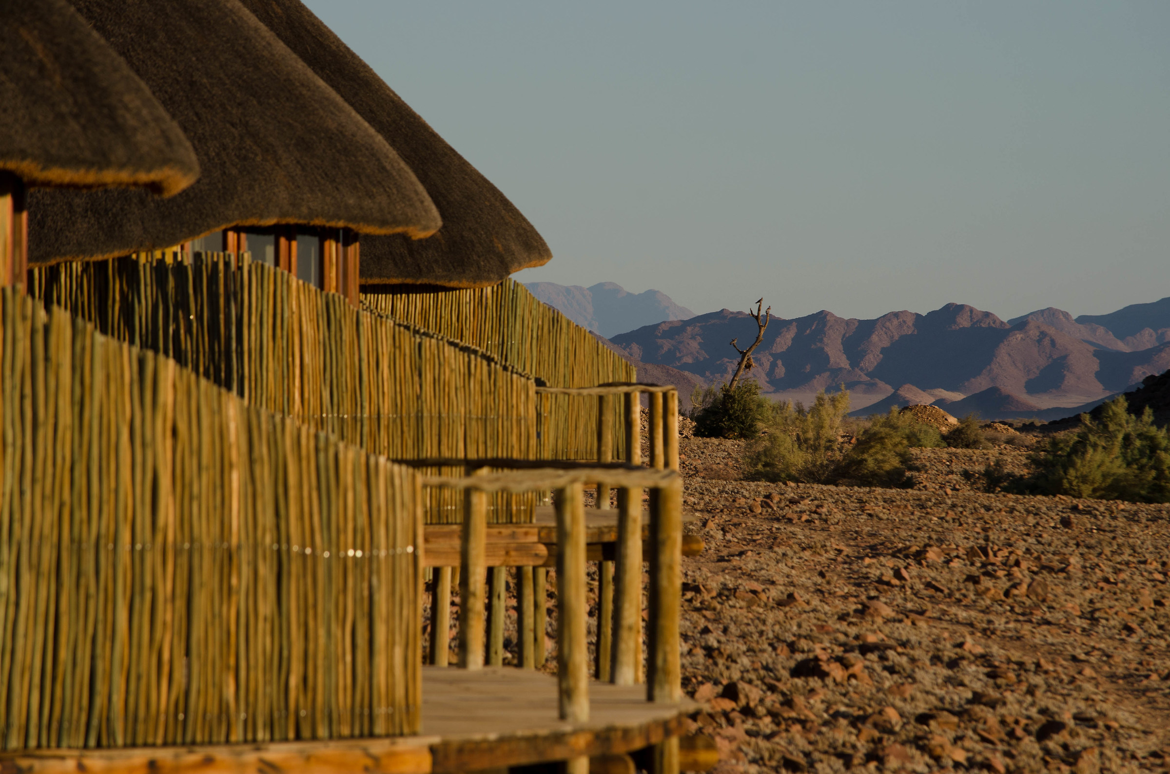 Lodge in the desert
