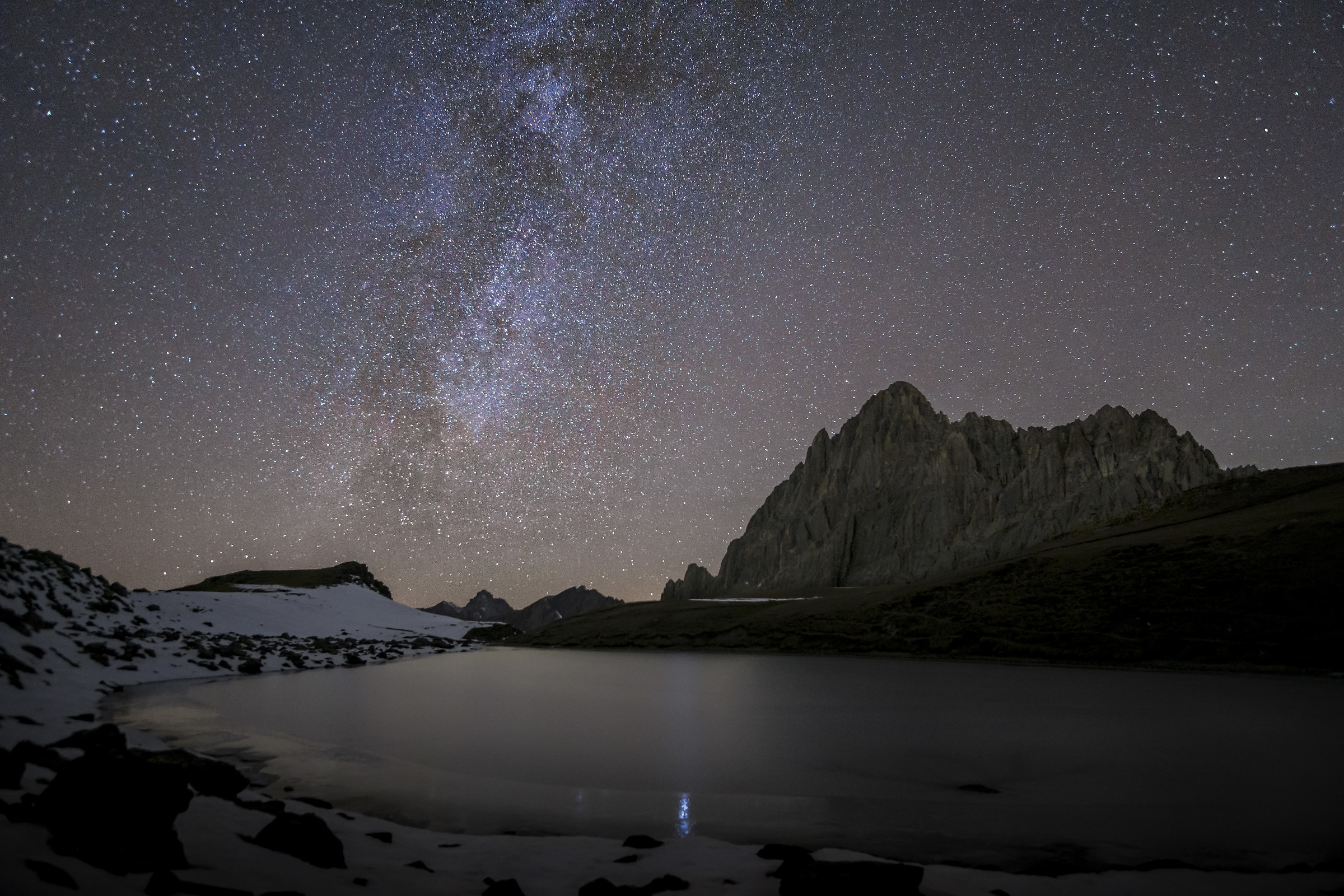 Milky Way on Lake of Meja