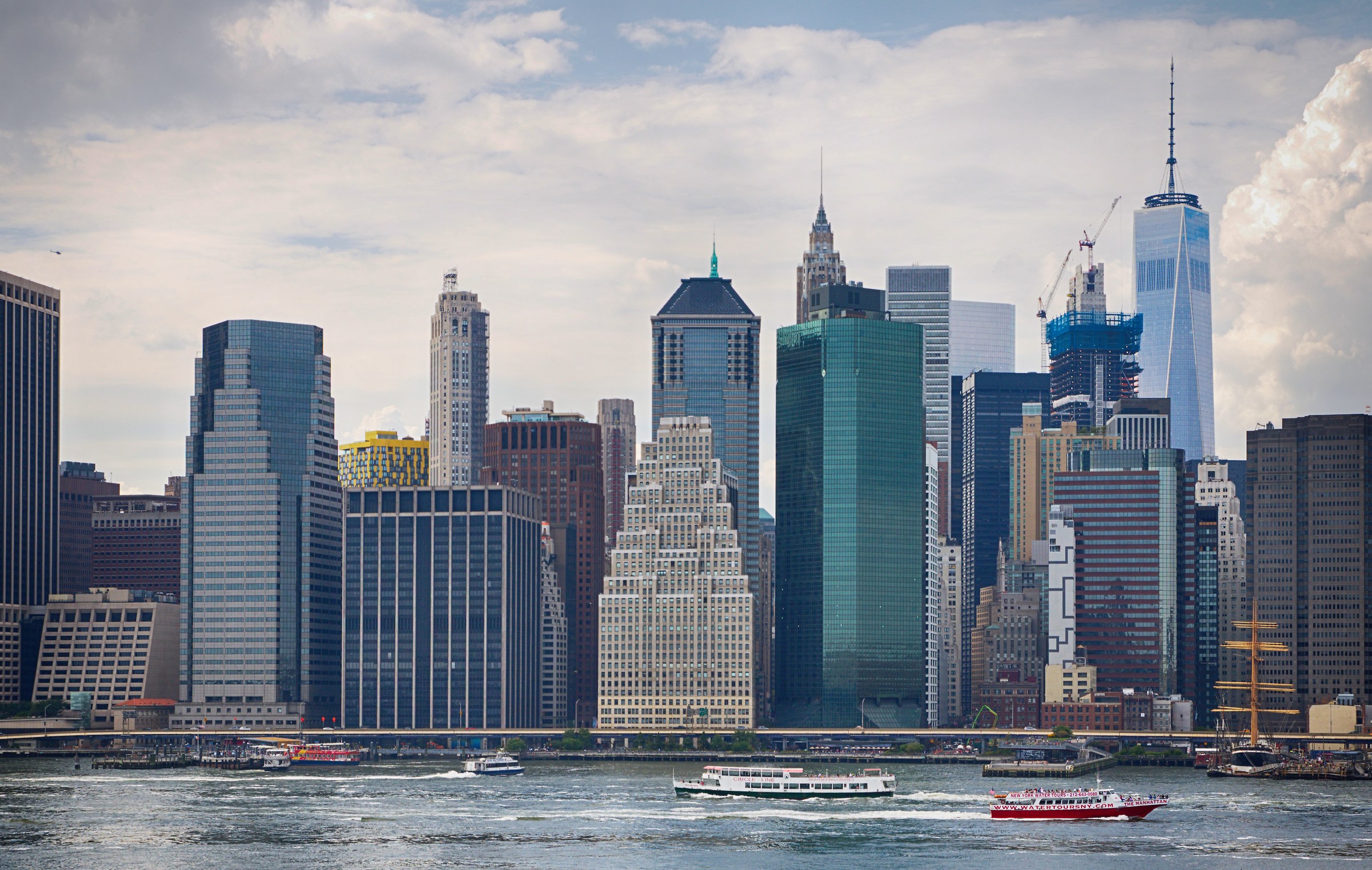 Brooklyn view of Manhattan