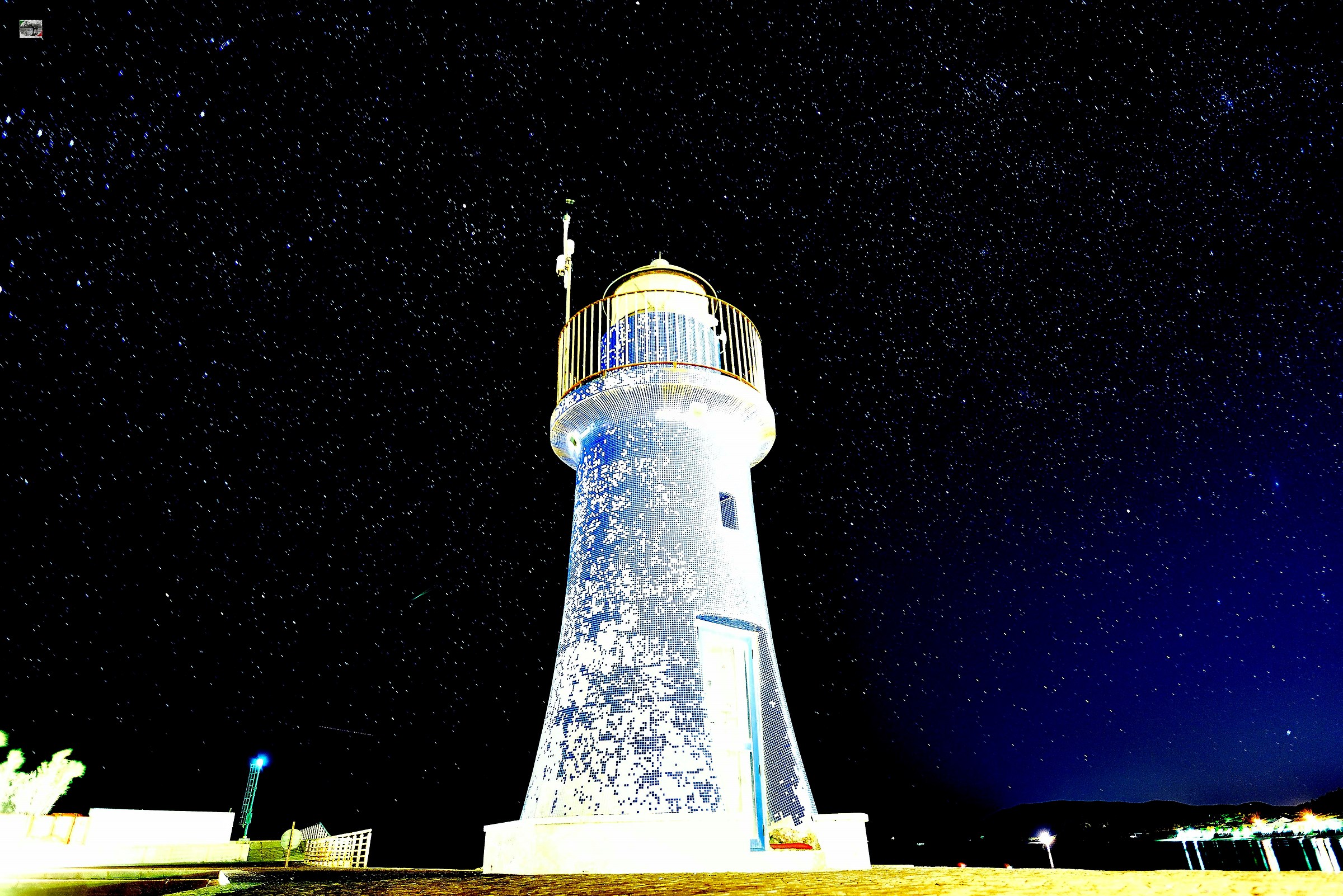 the lighthouse and the stars