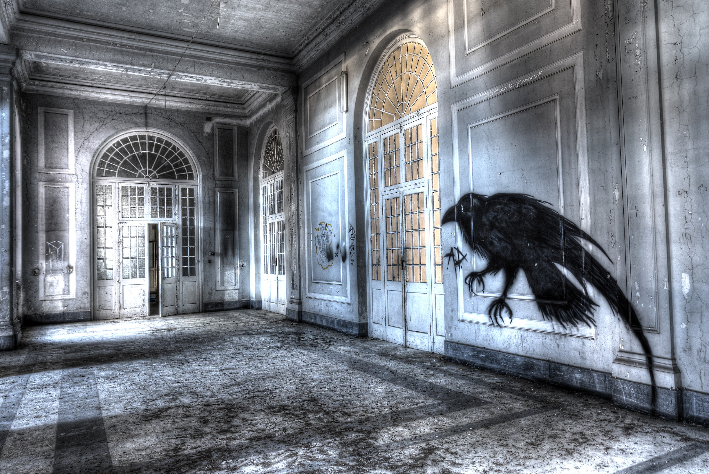 Alone, he had inevitably to be crazy.