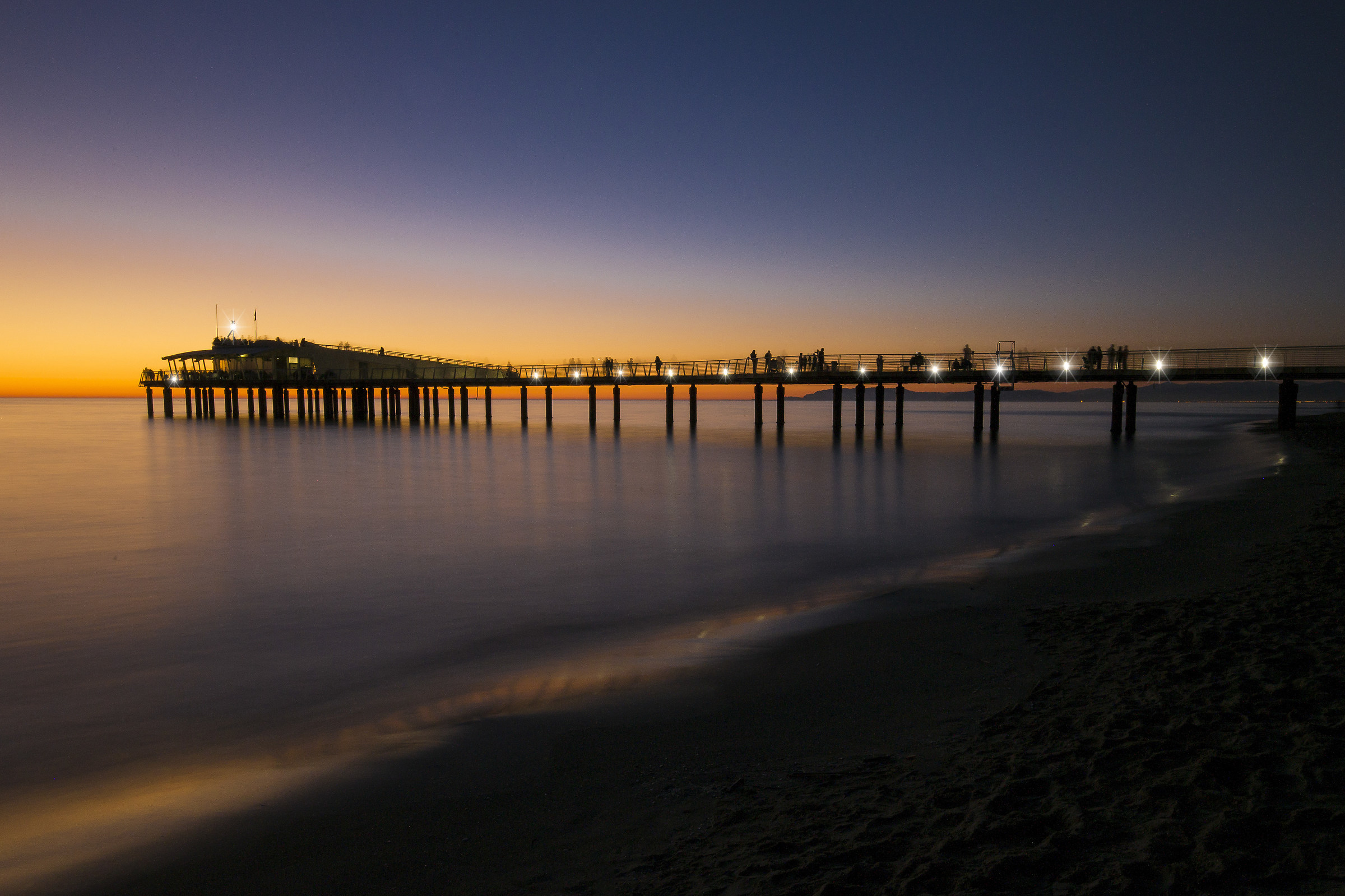 Lido di Camaiore - Sunset on the pier 1
