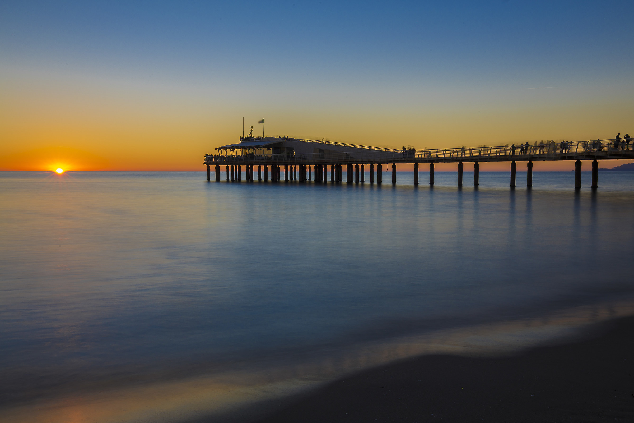 Lido di Camaiore - Sunset on the pier 2