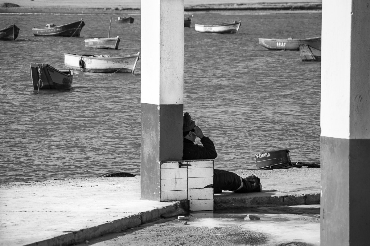 "How many thoughts at that marina"