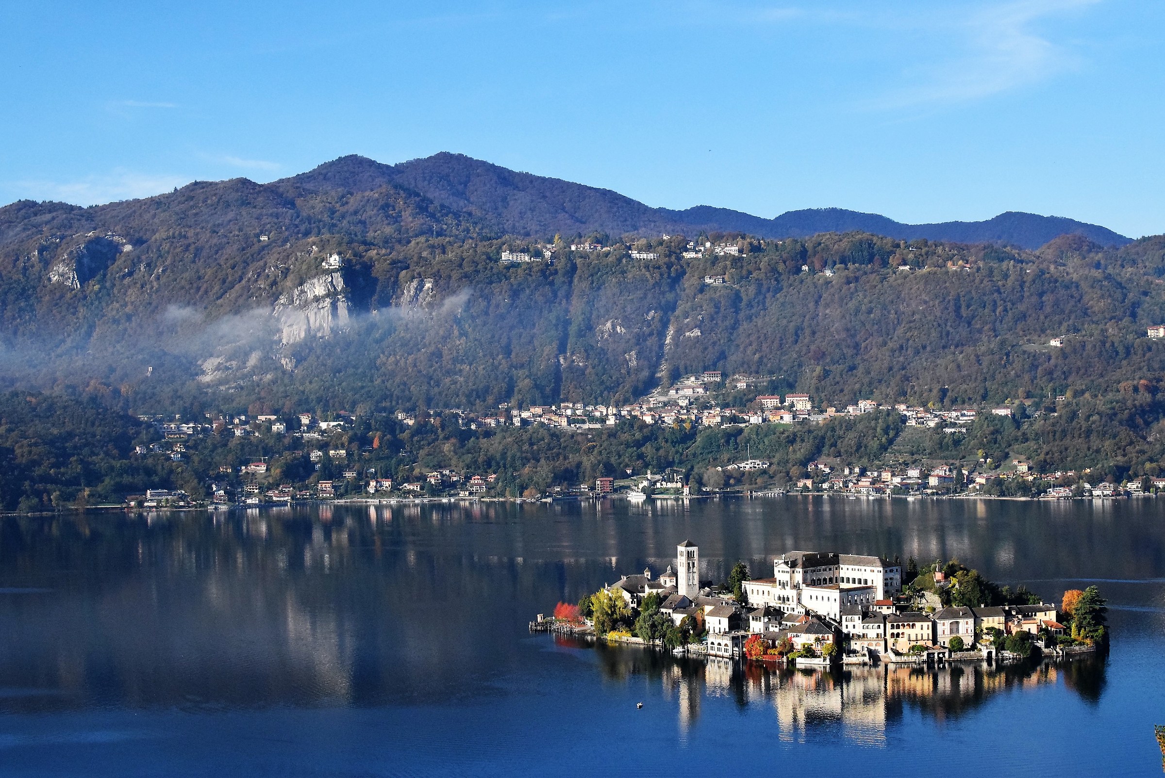 view from Sacro Monte di Orta