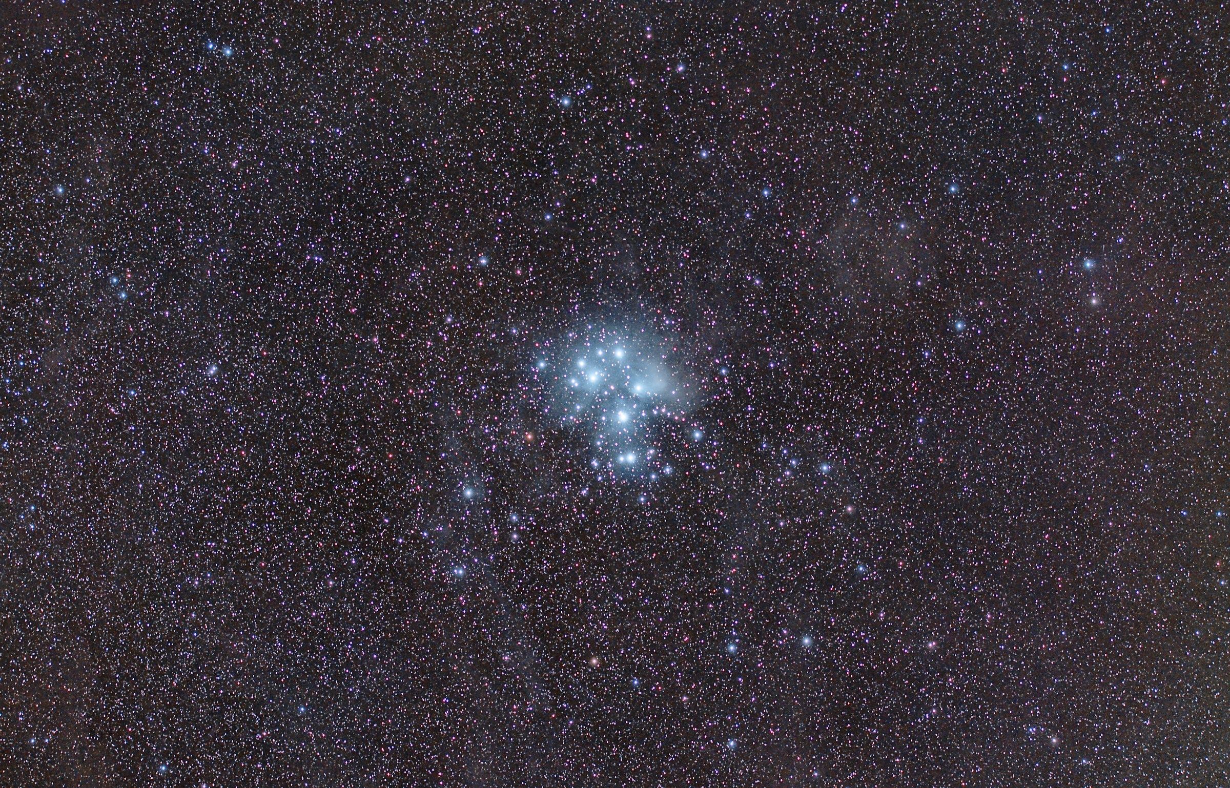 widefield Pleiades