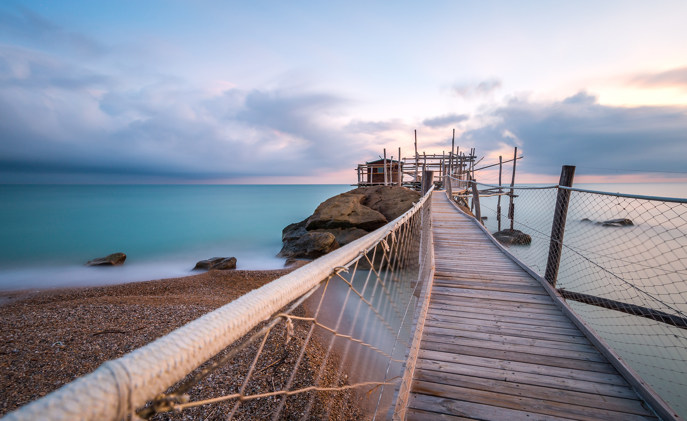 Alba trabocco punta le morge