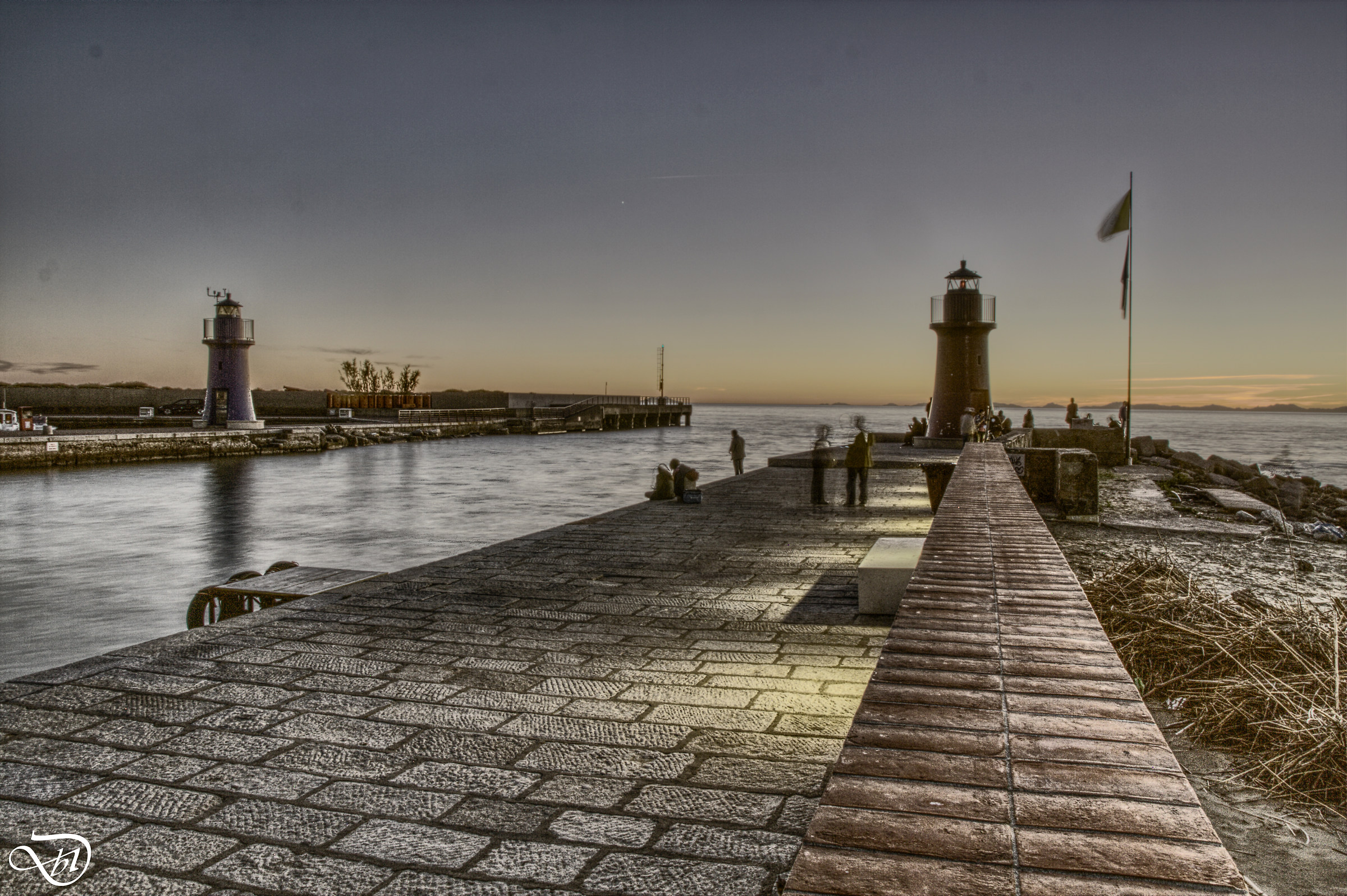 Sunset on the Marina