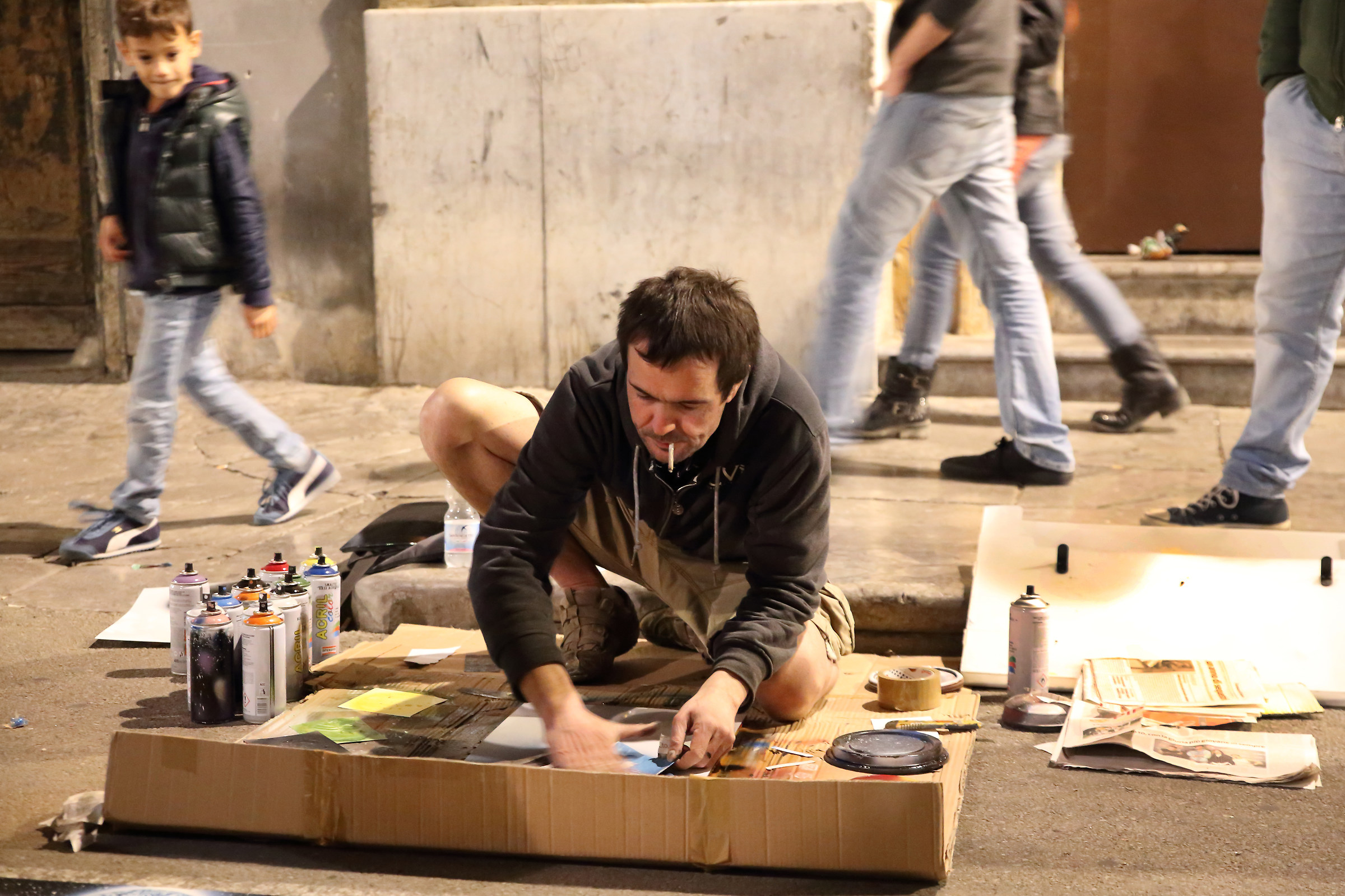 Artista di strada...