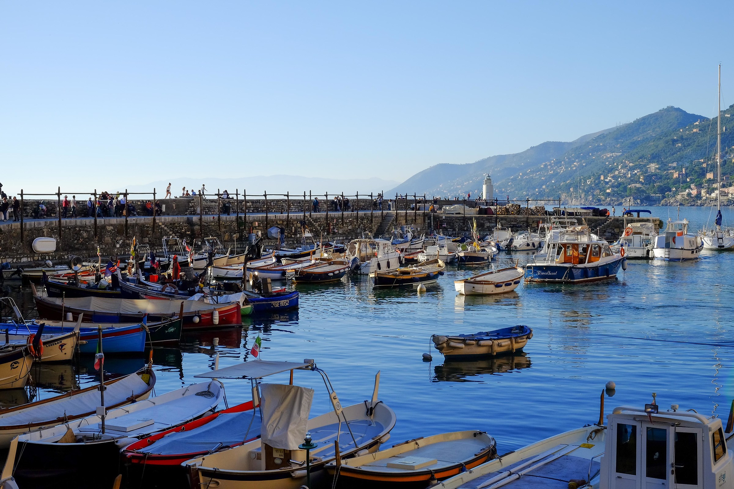 camogli harbor