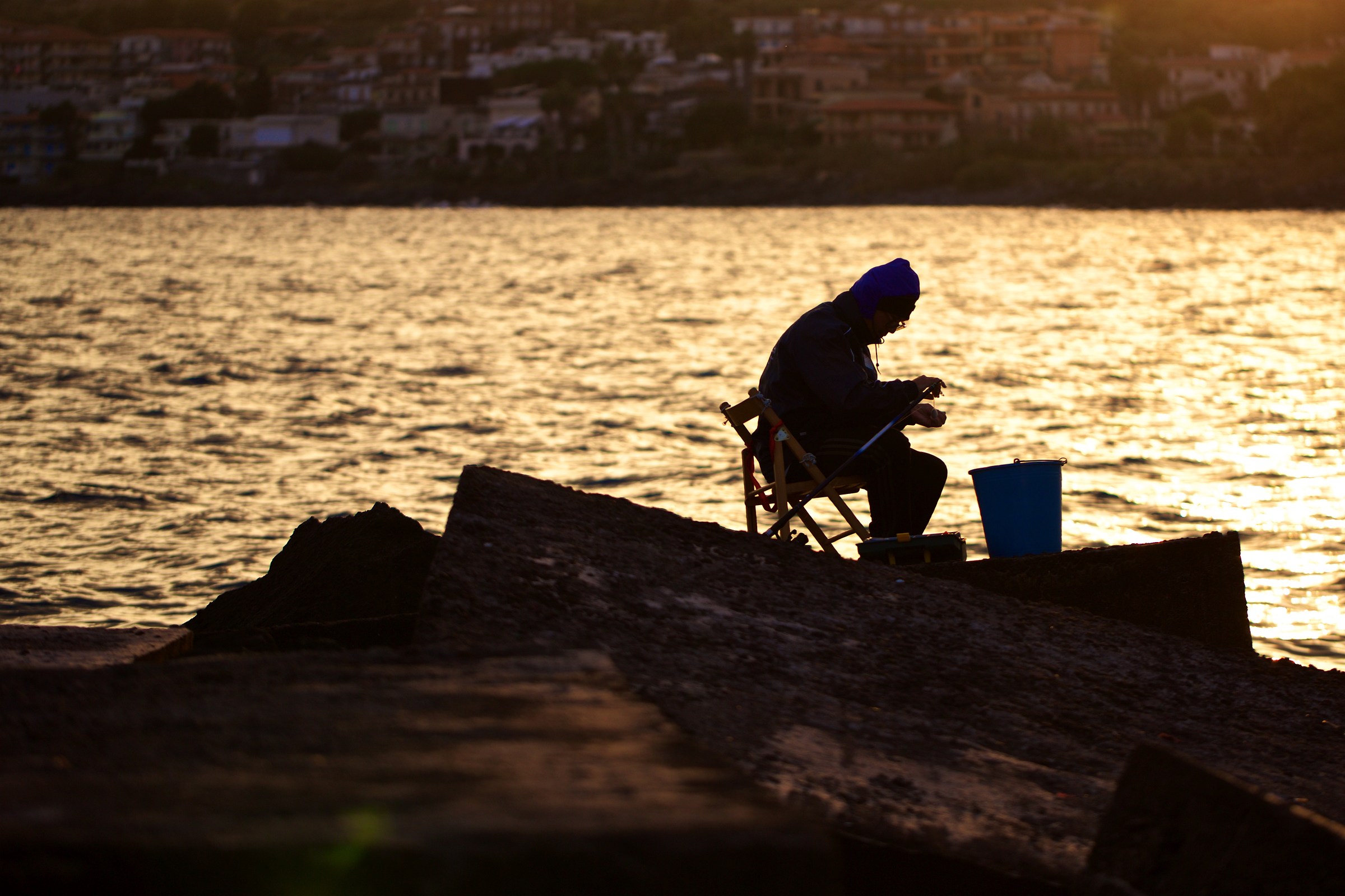 La pazienza del pescatore