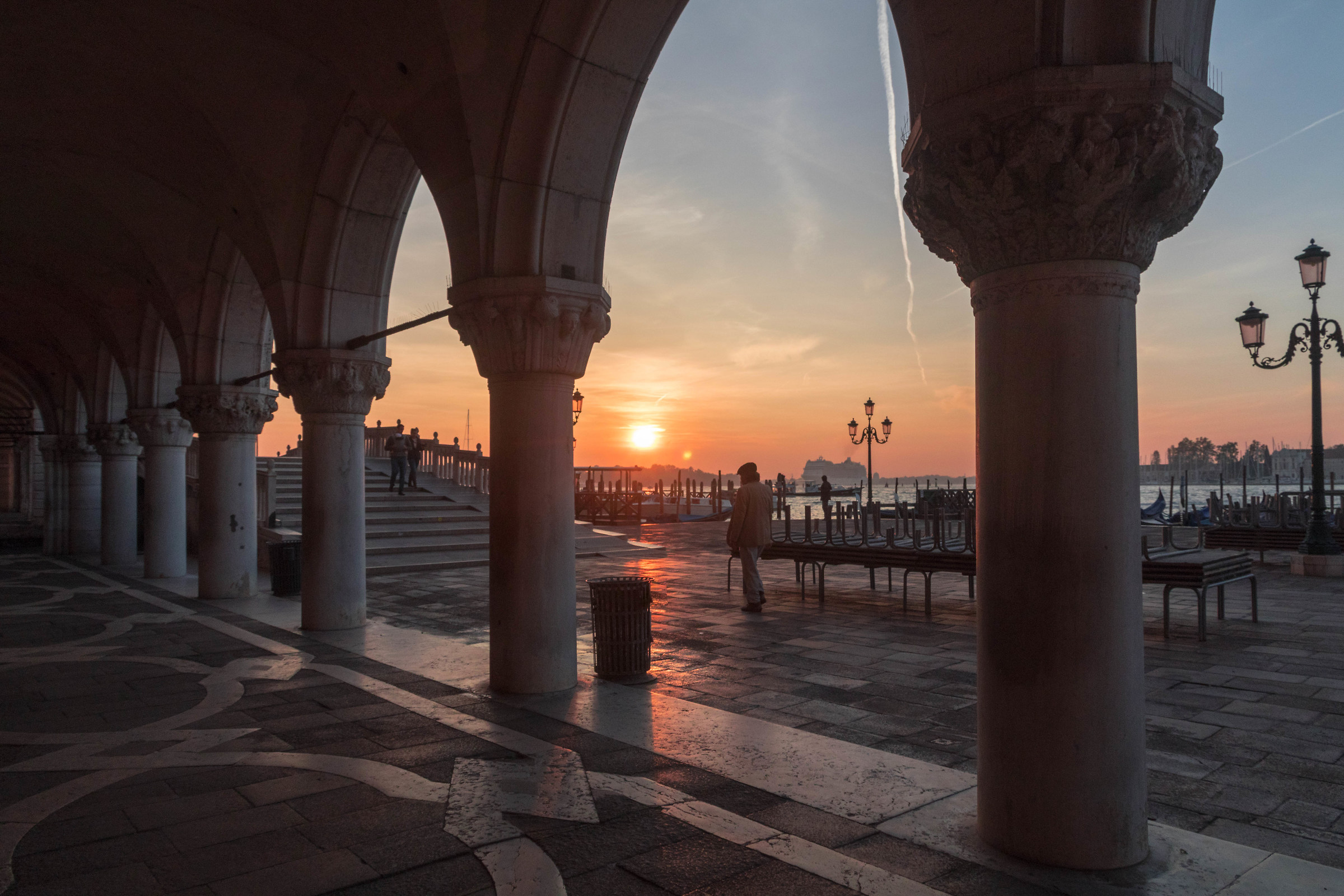 In light of the early morning