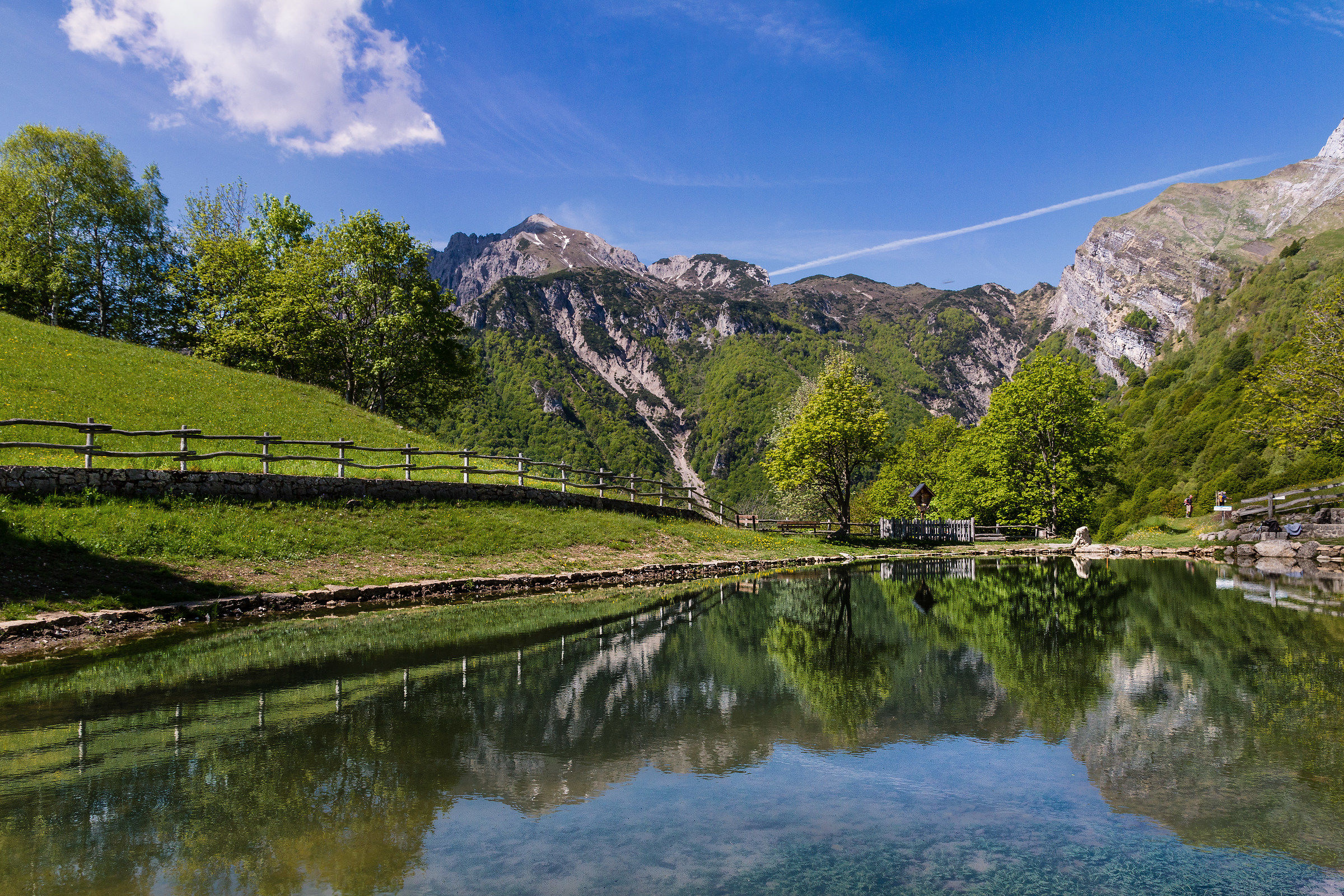 riflesso lago Pialeral