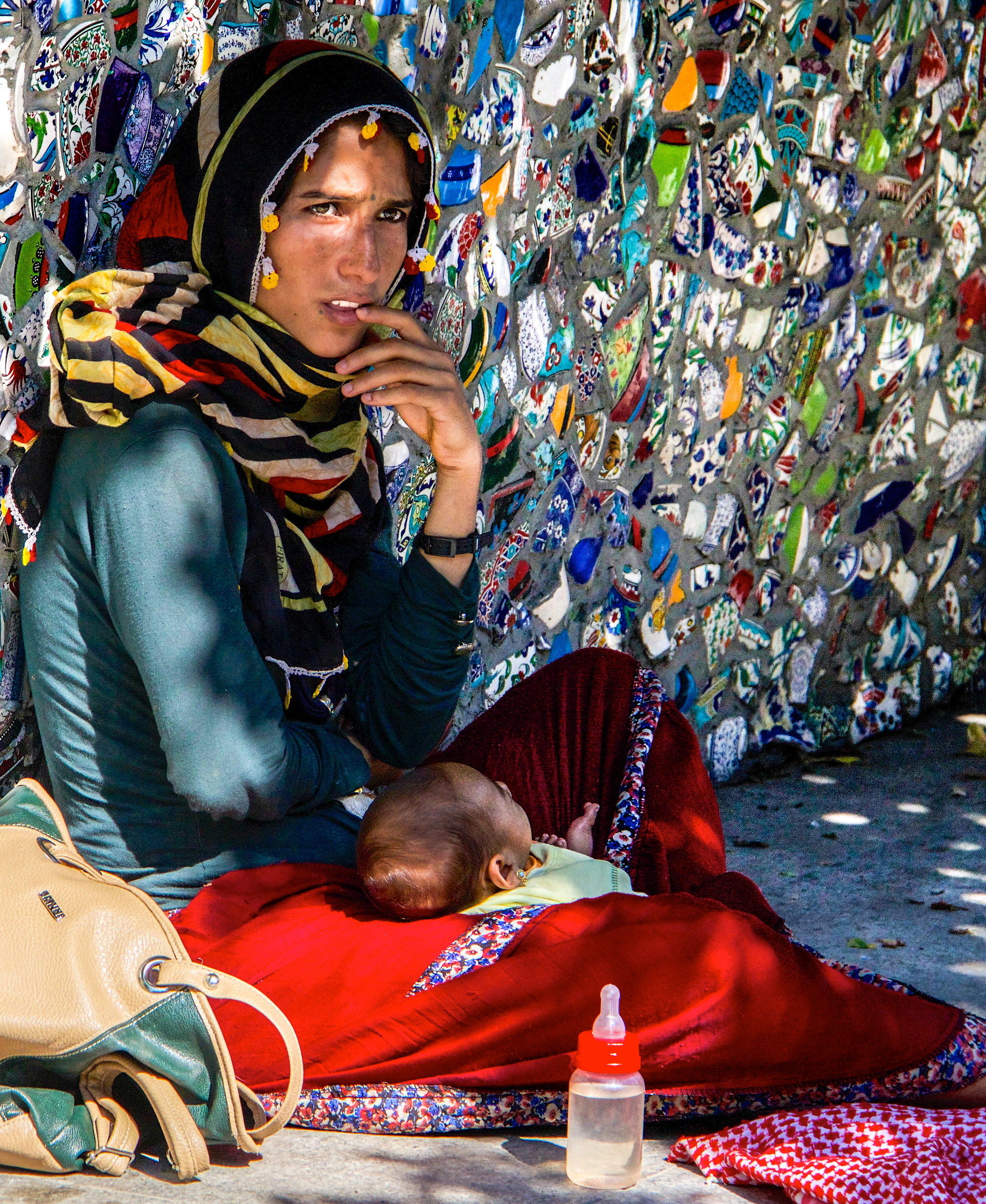 Una madre a colori..