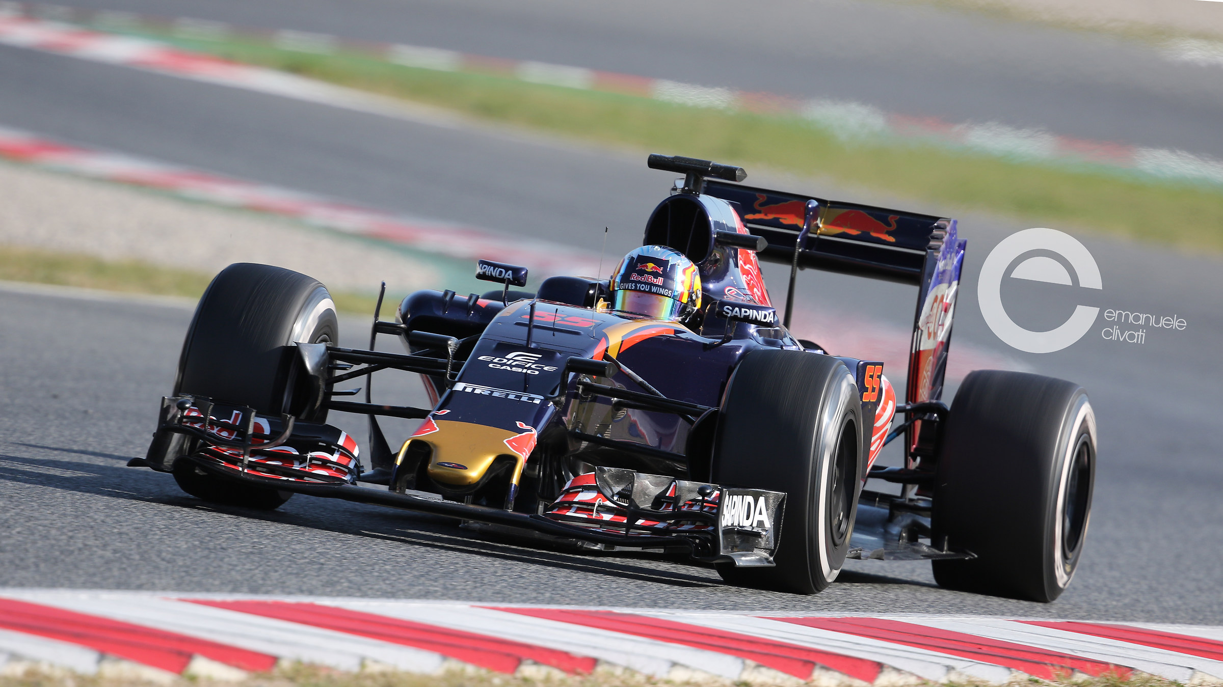 Carlos Sainz Jr - Barcelona Test F1 2016