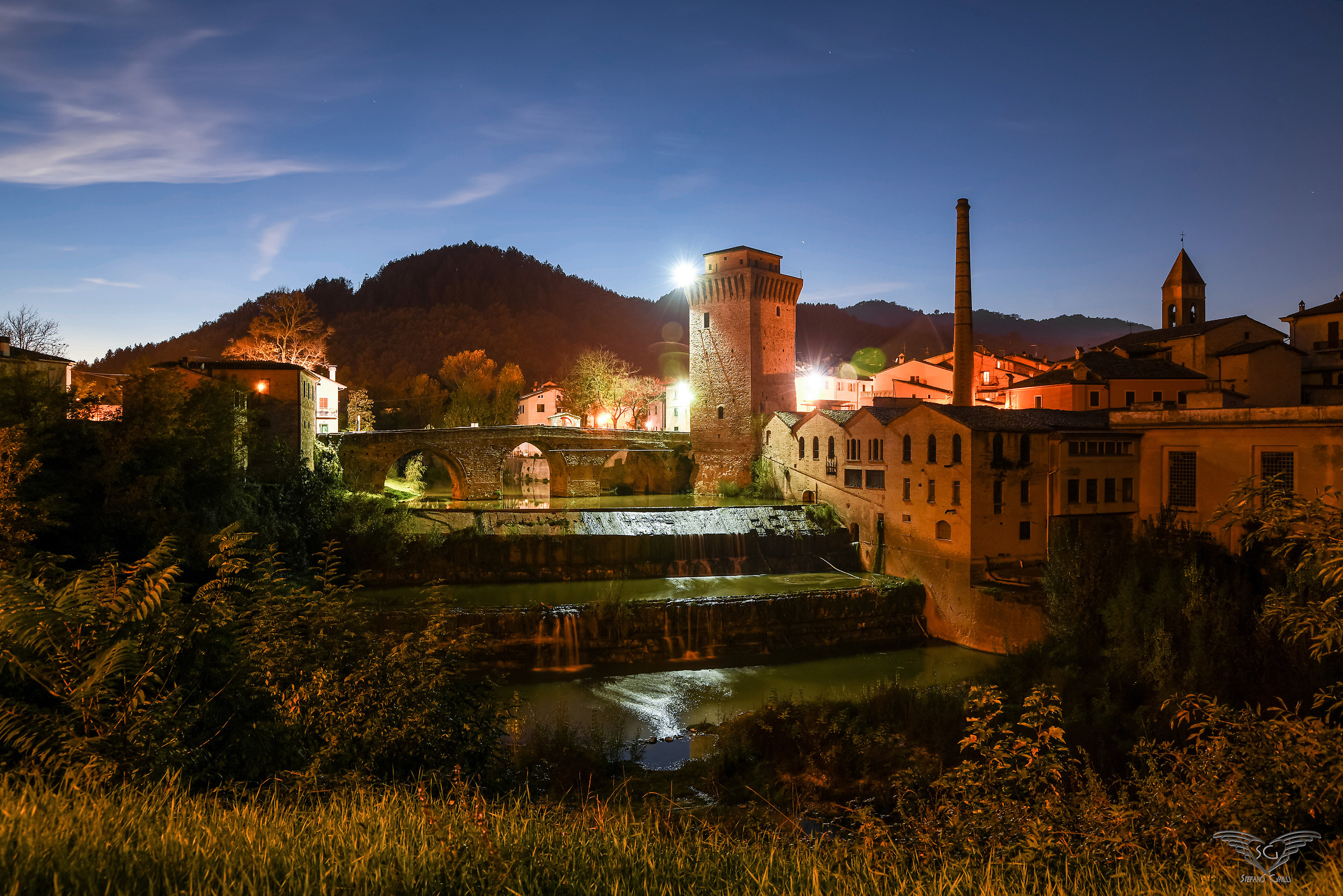 Fermignano novembre 2016 by night...