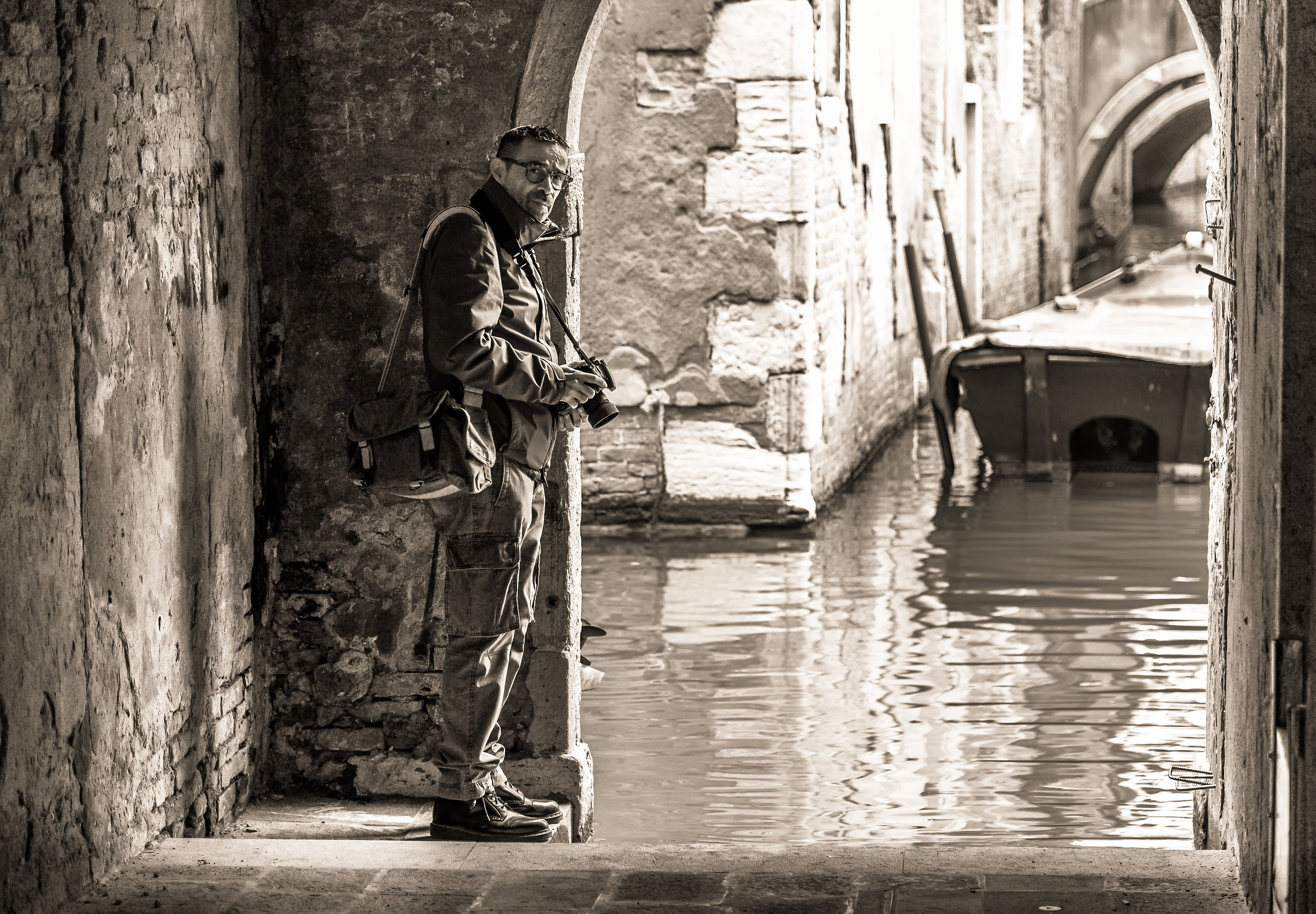 photographer (a true friend!) in Venice ...