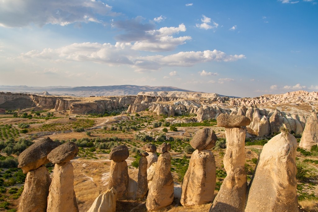Fairy chimneys of Cappadocia