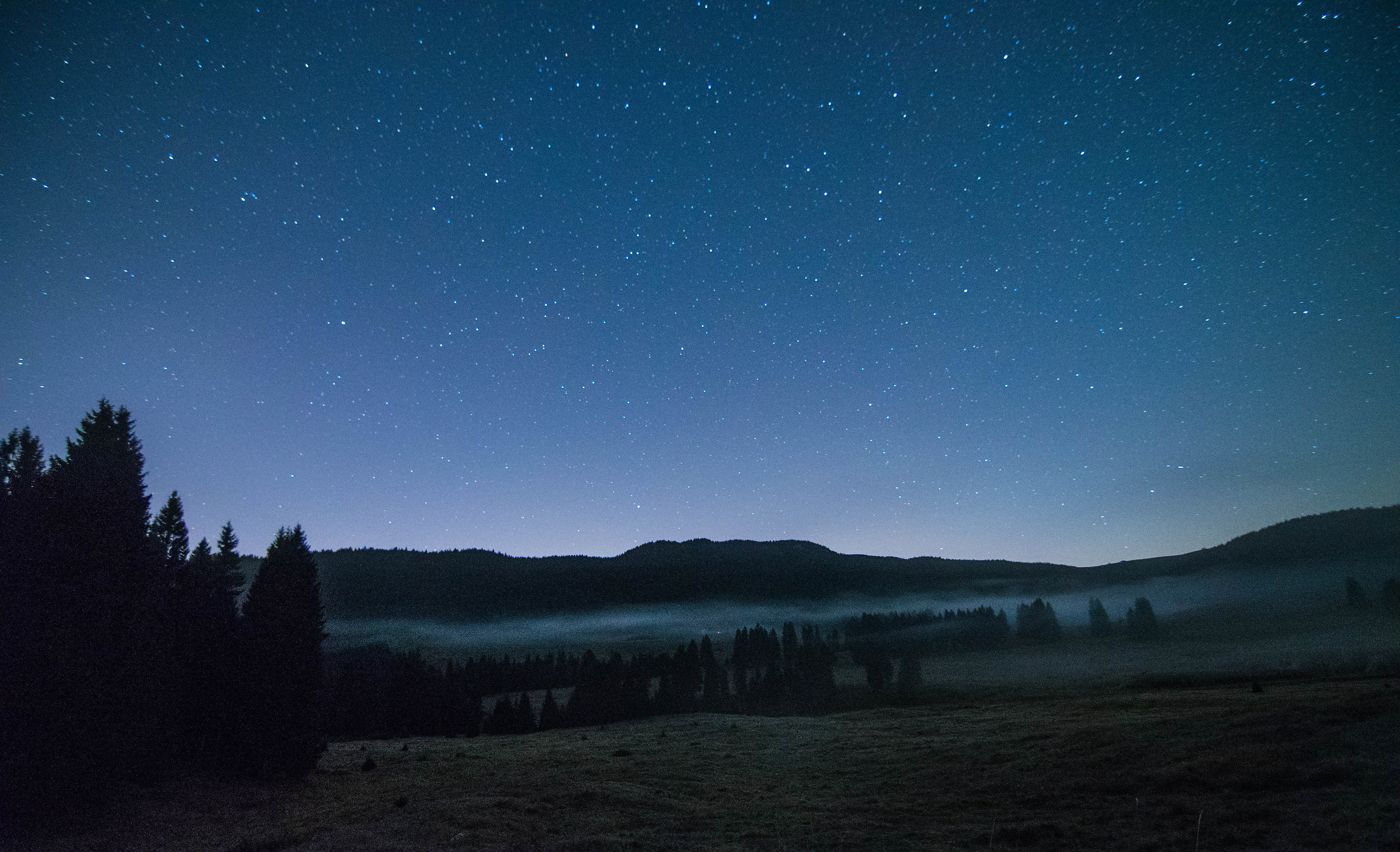 Stelle sull'altopiano