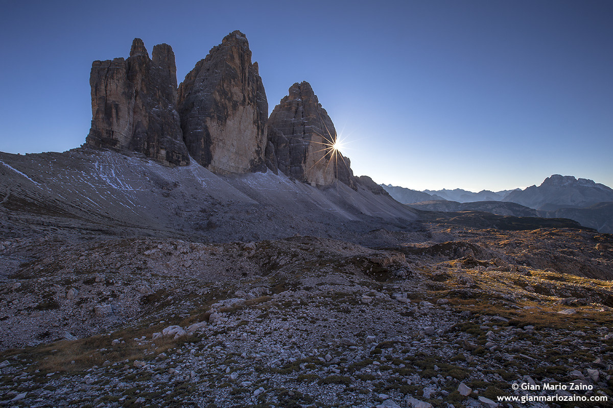 Three peaks of Lavaredo