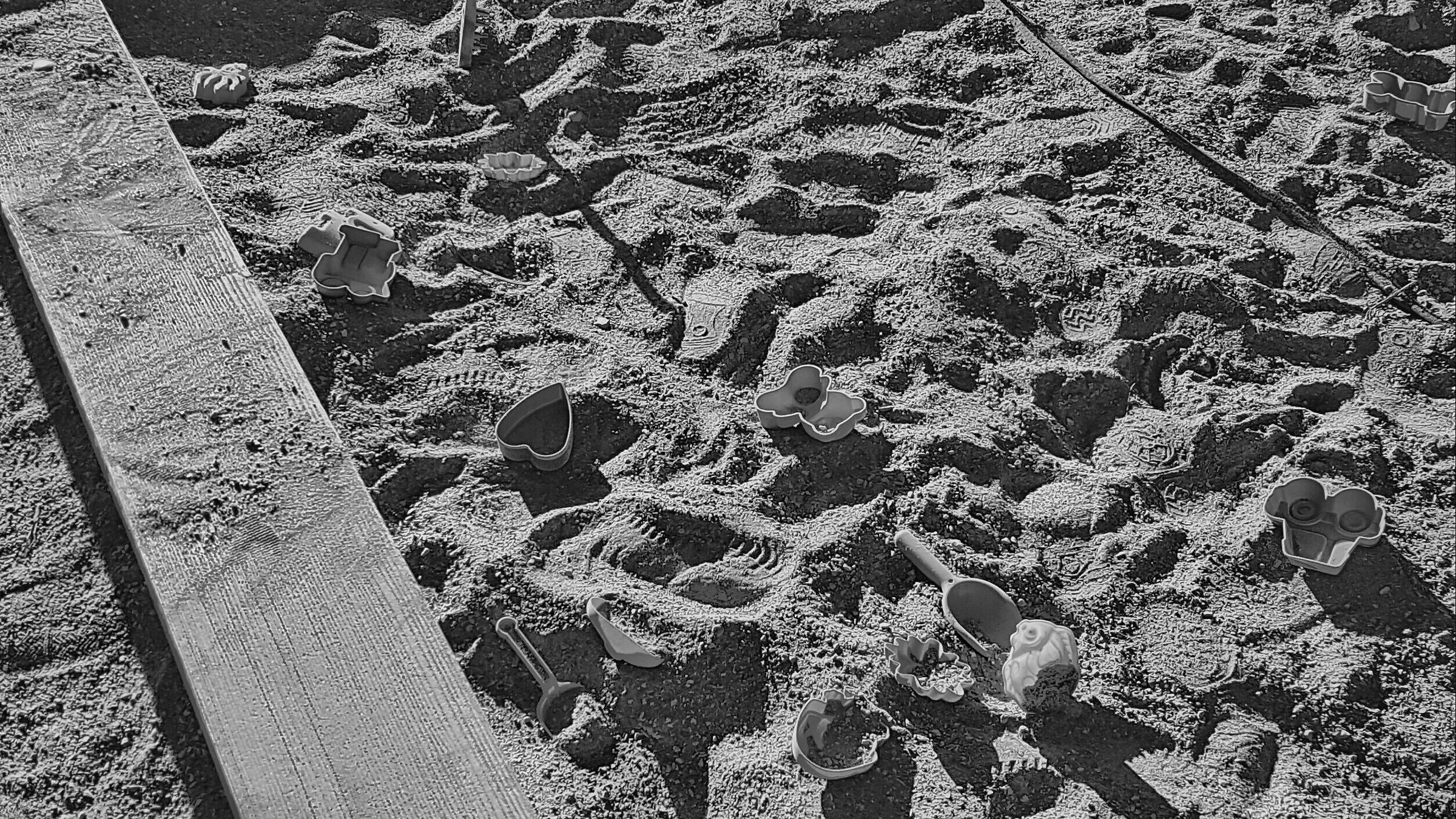 giocare con la sabbia