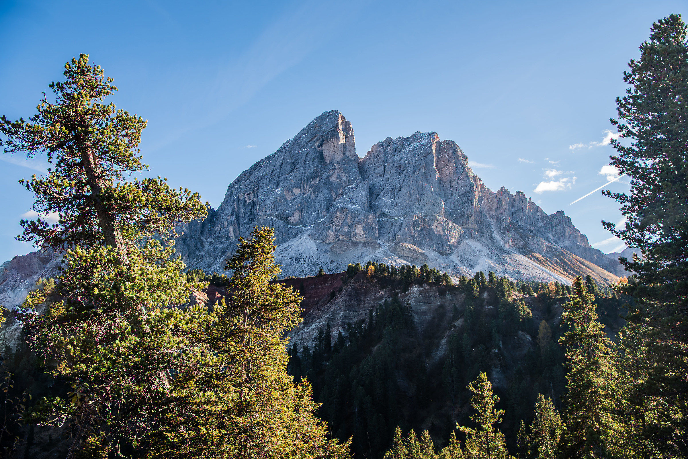 Il "Putia" visto dal passo delle erbe