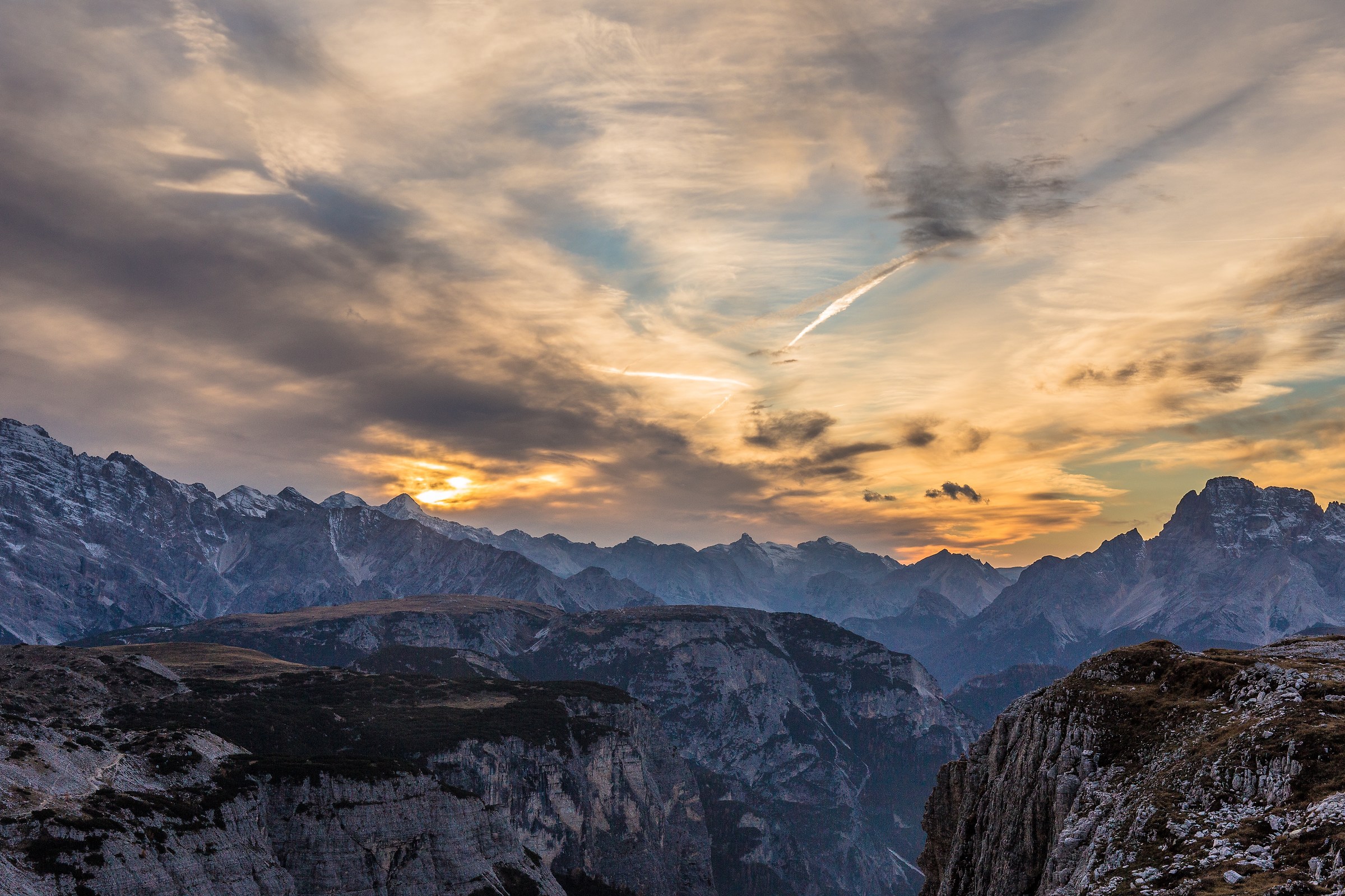 Sunset over Tre Cime di Lavaredo 4
