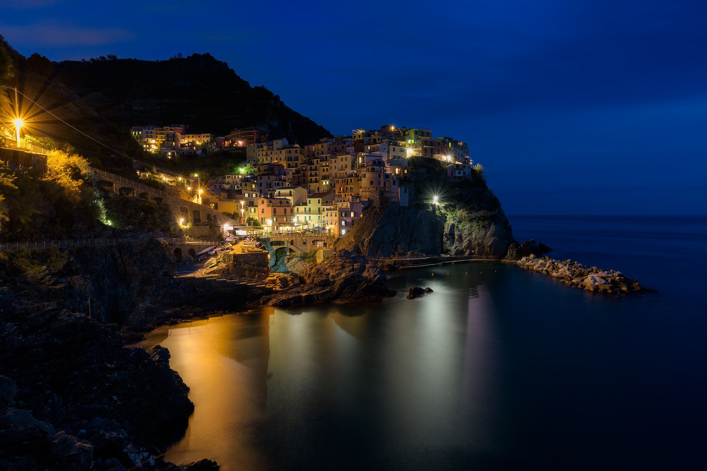 blue Manarola