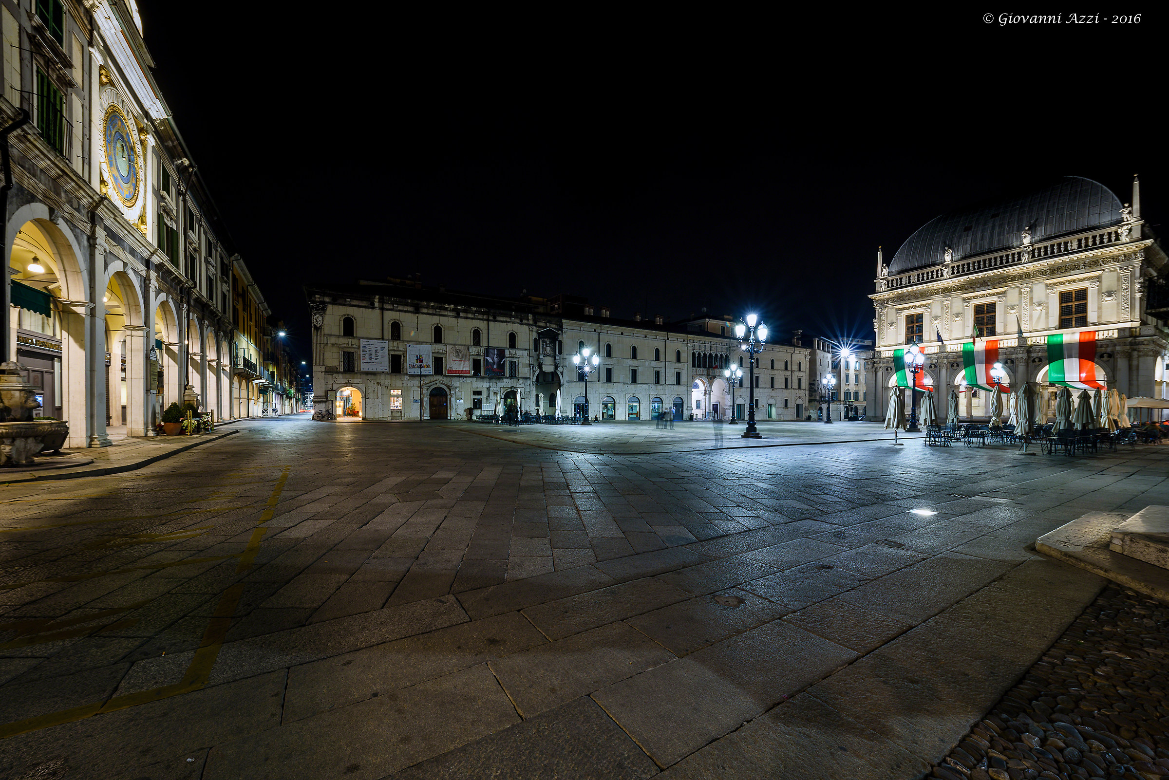 Piazza Loggia from the Lodge to the Clock Tower