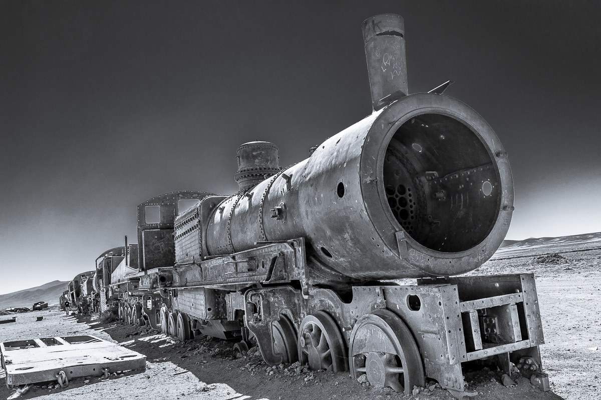 "And the locomotive seemed a strange monster"