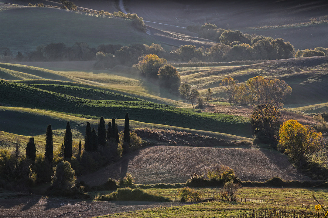 Val d'Orcia first light
